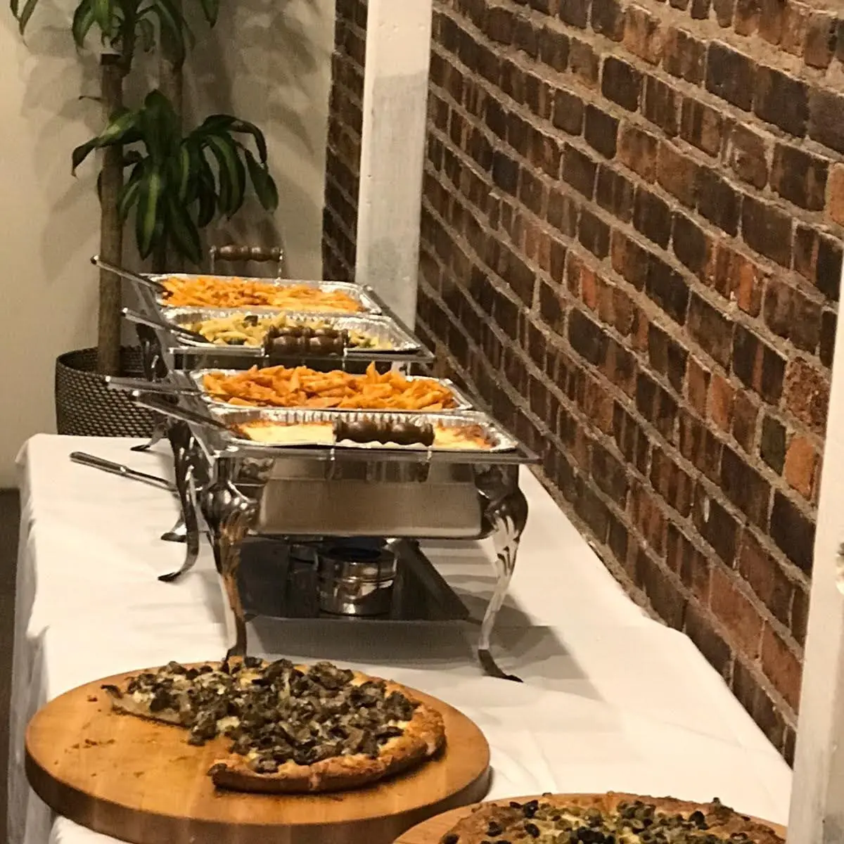 Buffet Table Party Room