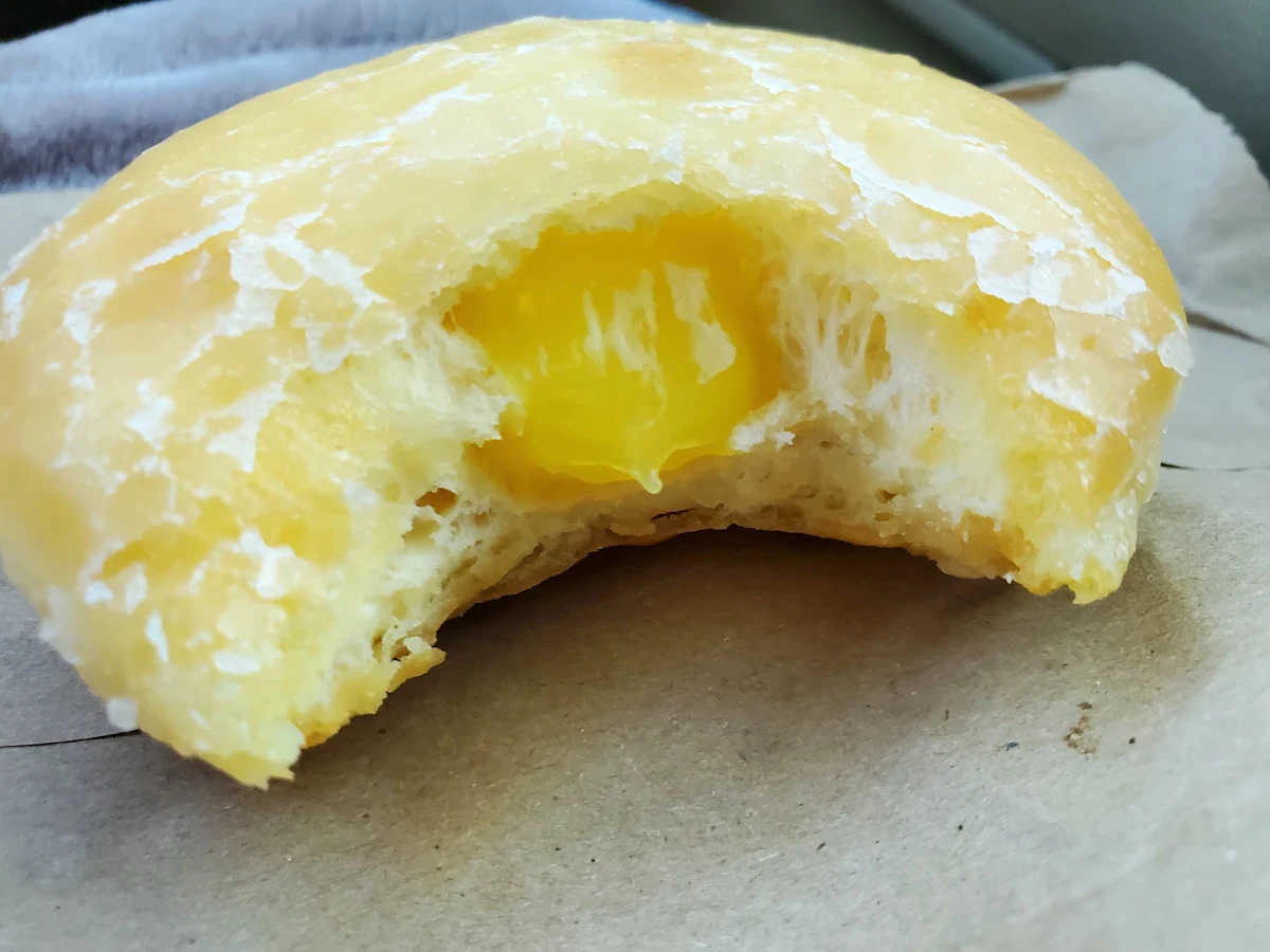 Lemon Filled Donut