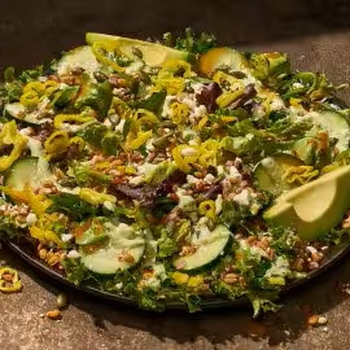 Balsamic Chicken Greens with Grains