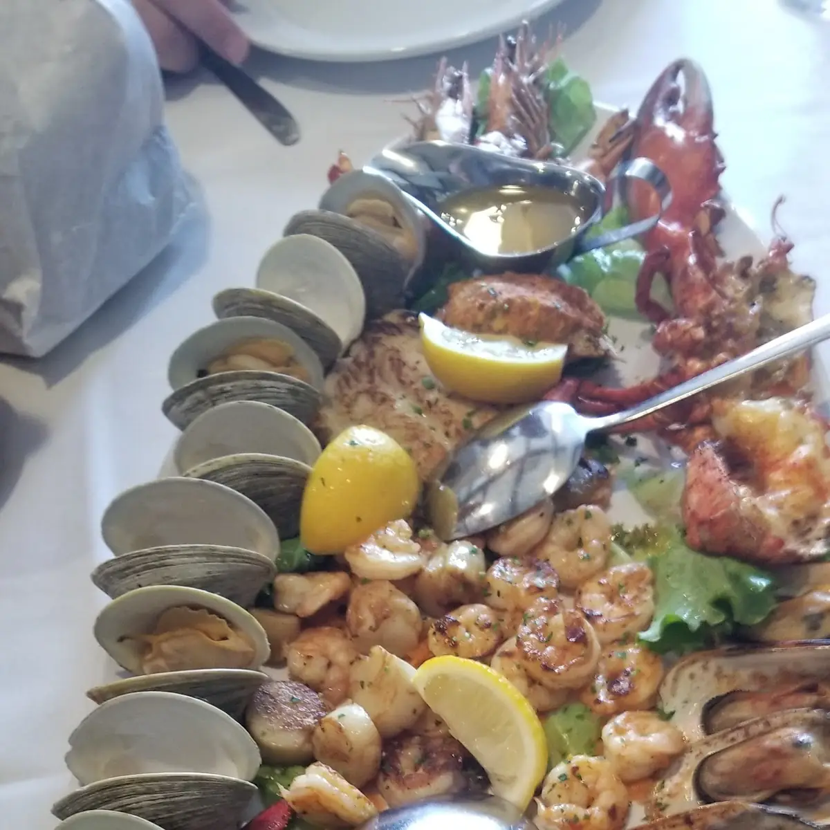 Grilled Seafood Platter
