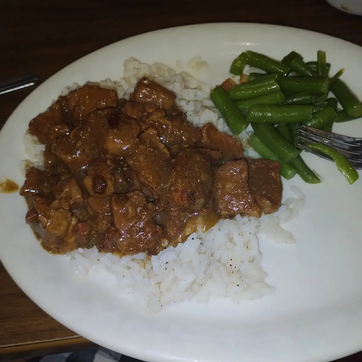 Carne Guisada Plate