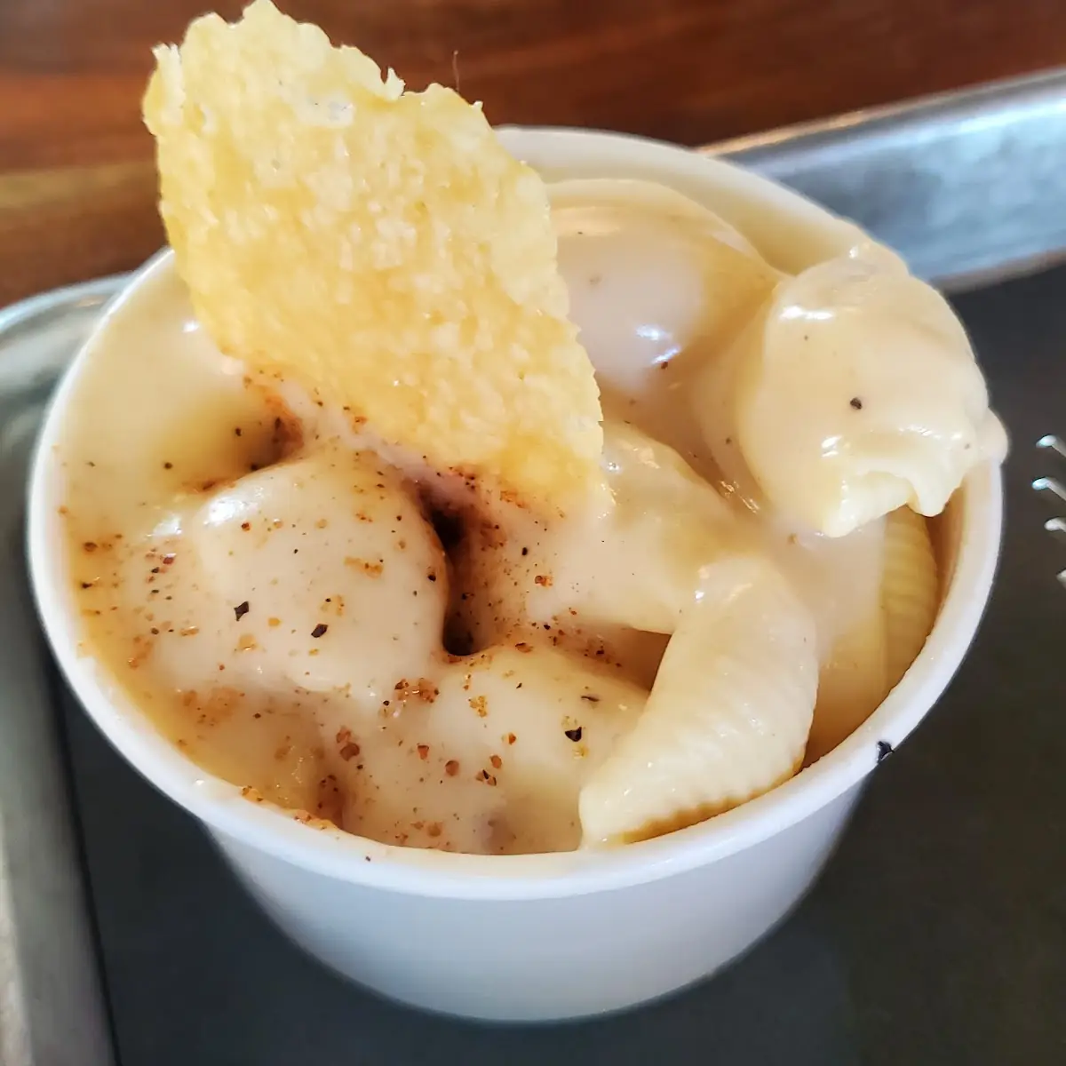 Pint Pour over Mac & Cheese