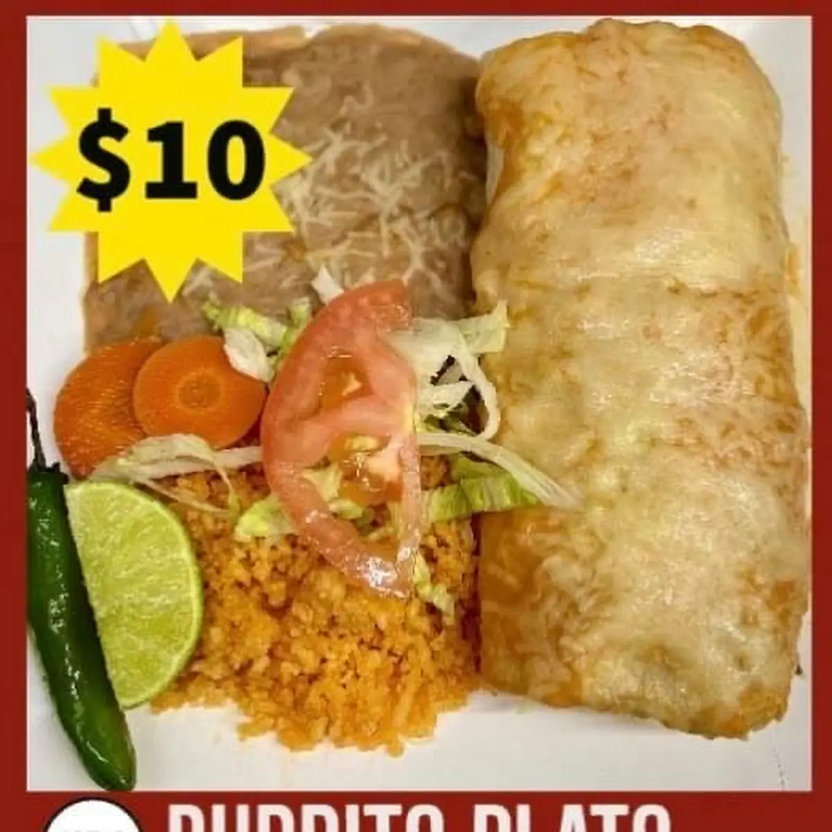 Burrito Plate