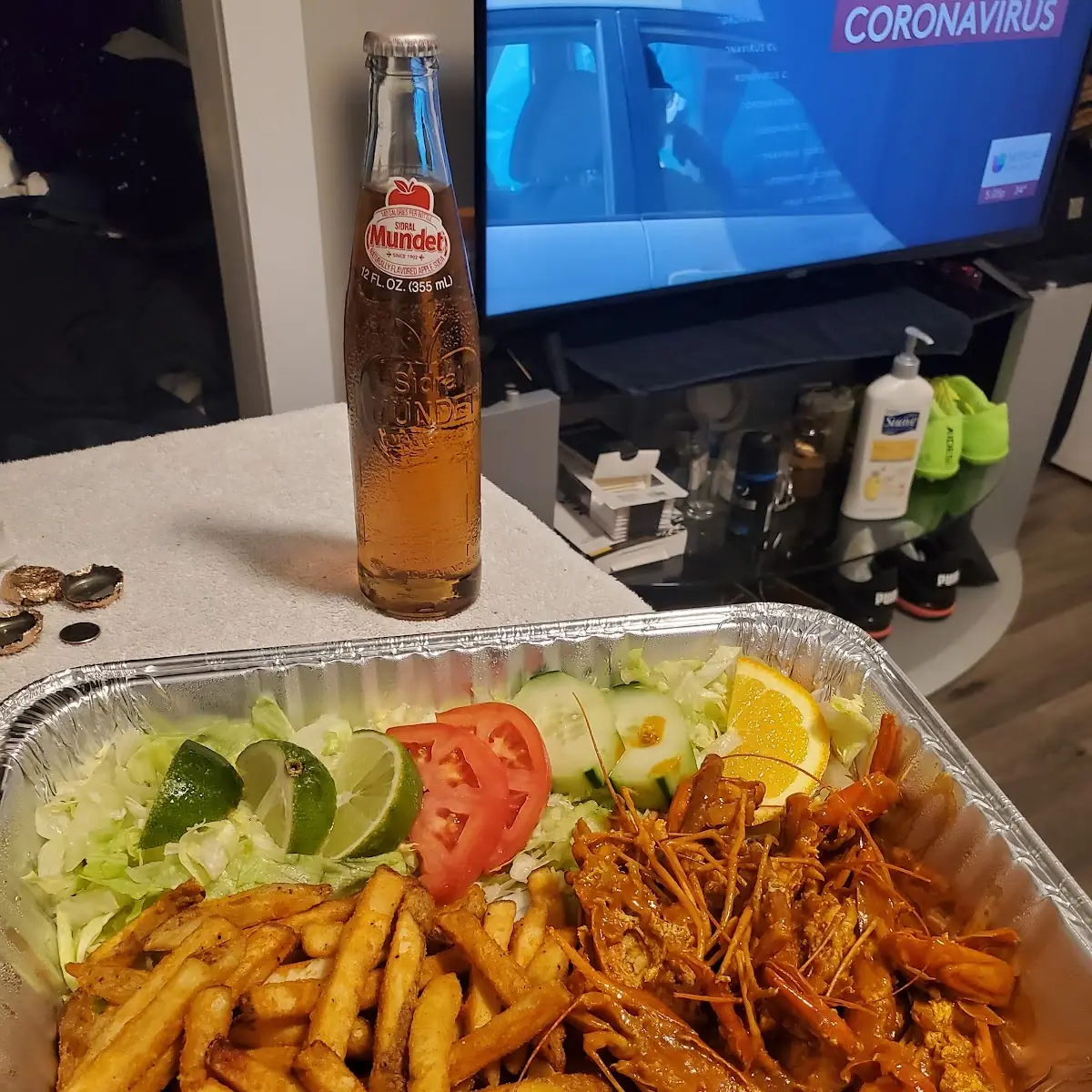 Langostinos Ala Diabla