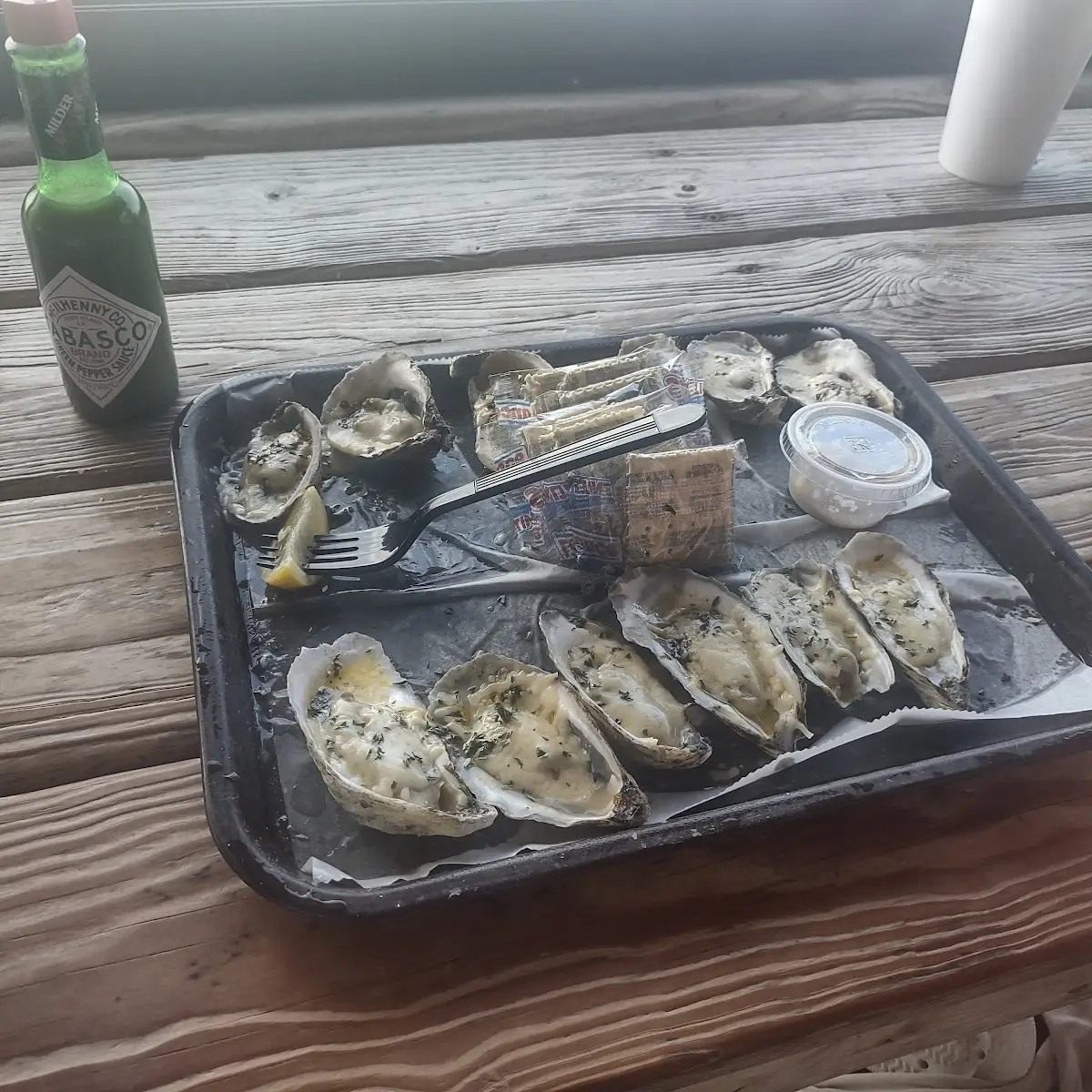 Fresh Oysters on the Half Shell