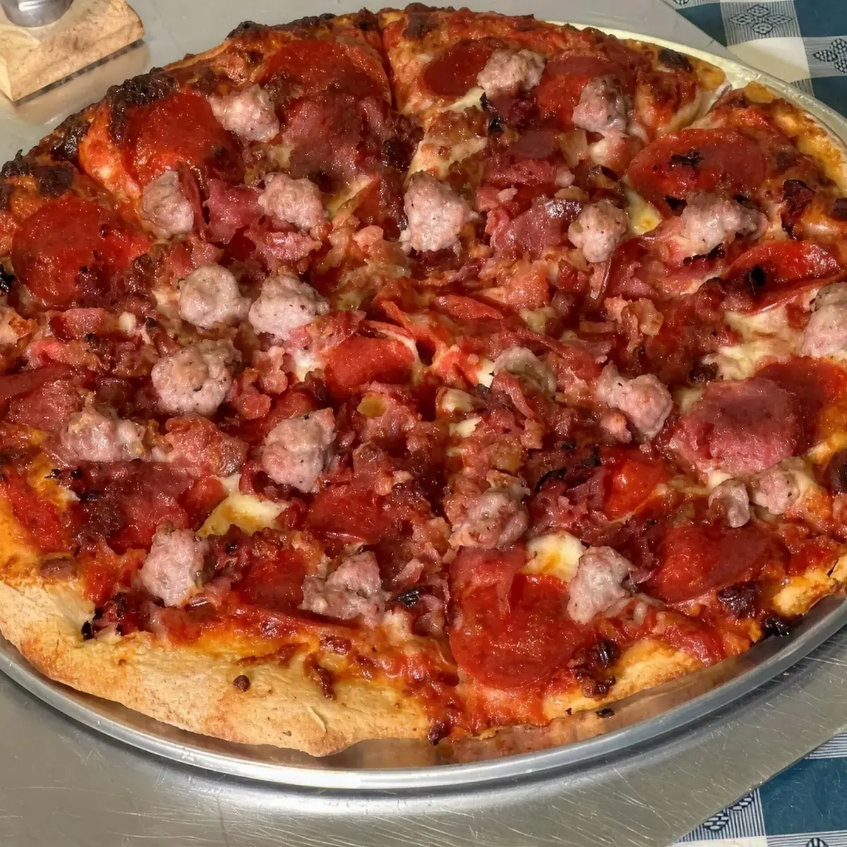 All Meat Pizza