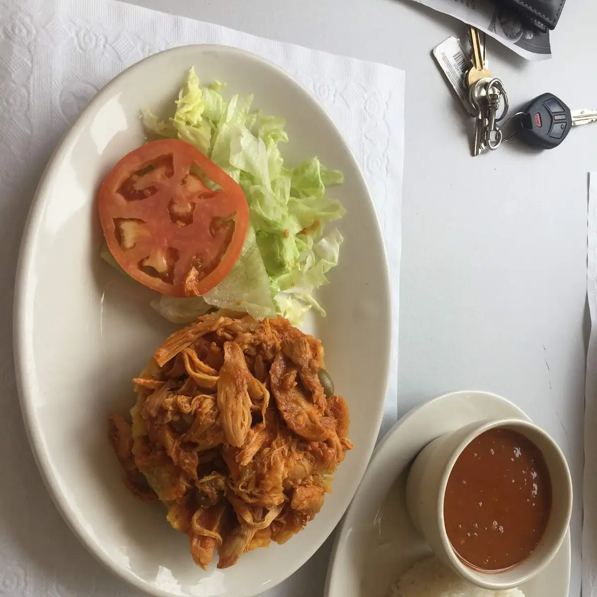 Pollo Guisado Arrow Blanco Y Abichuelas