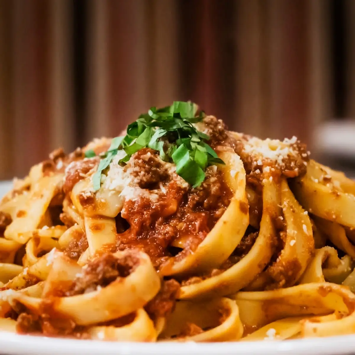 Fettuccine Bolognese