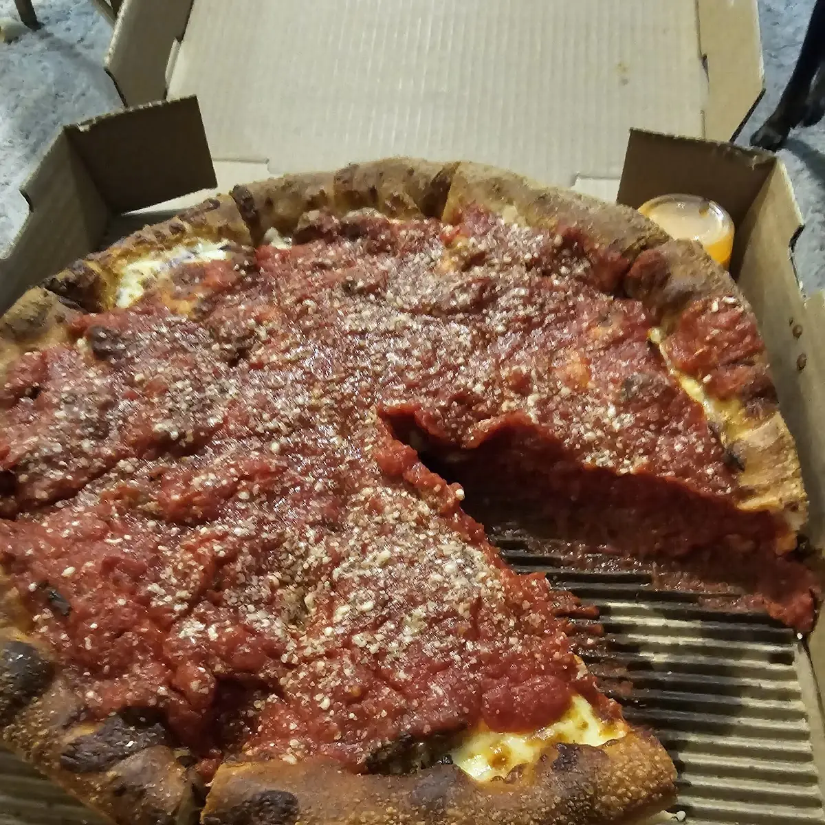 Large Loaded Crust Cheese Pizza
