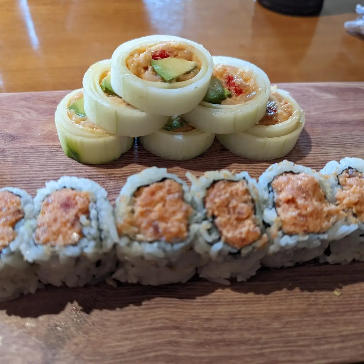 Spicy Tuna Roll Inside Out