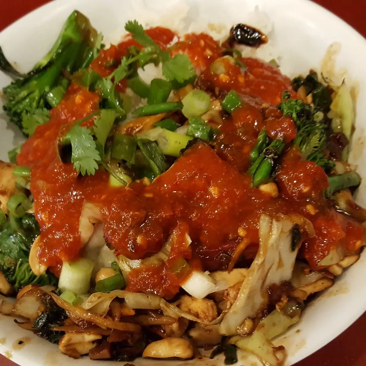 Kung Pao Chicken Bowl