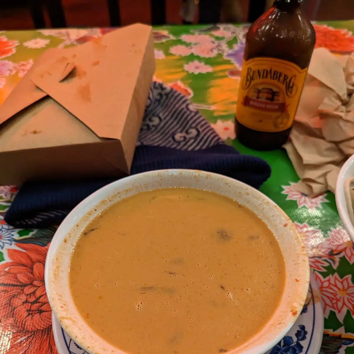 Thai Coconut Mushroom Soup