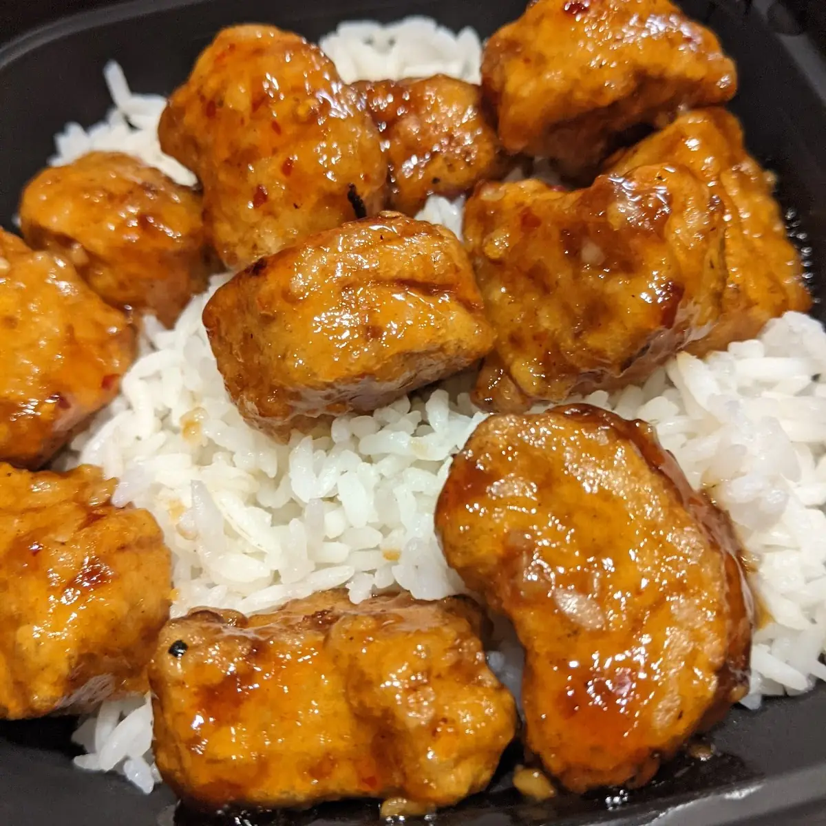 Simply Beyond Orange Chicken w White Rice