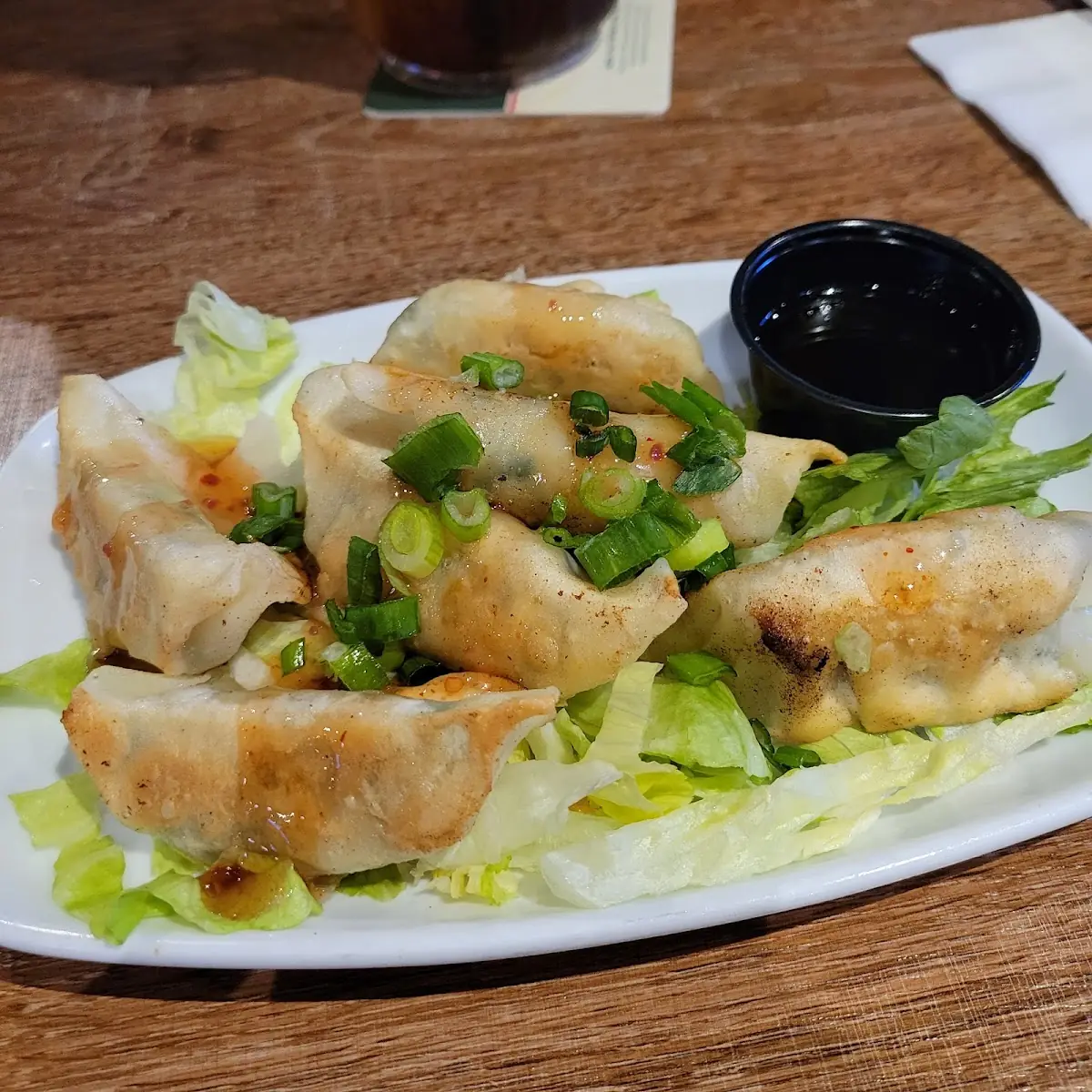 Shrimp Gyozas