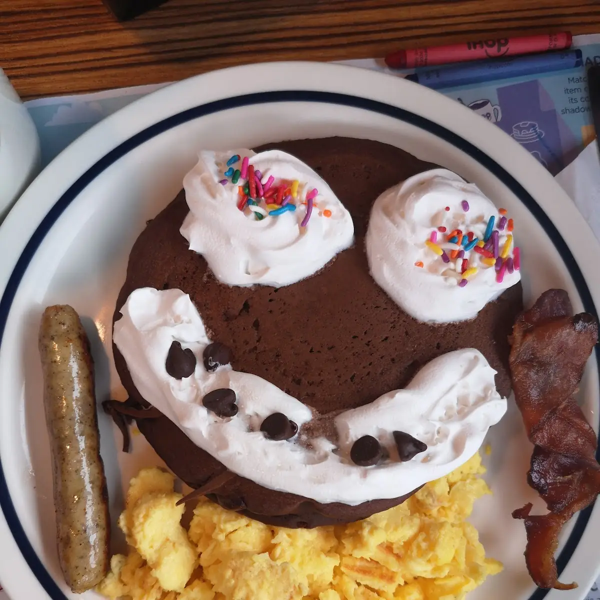 Children's Chocolate Chip Pancakes