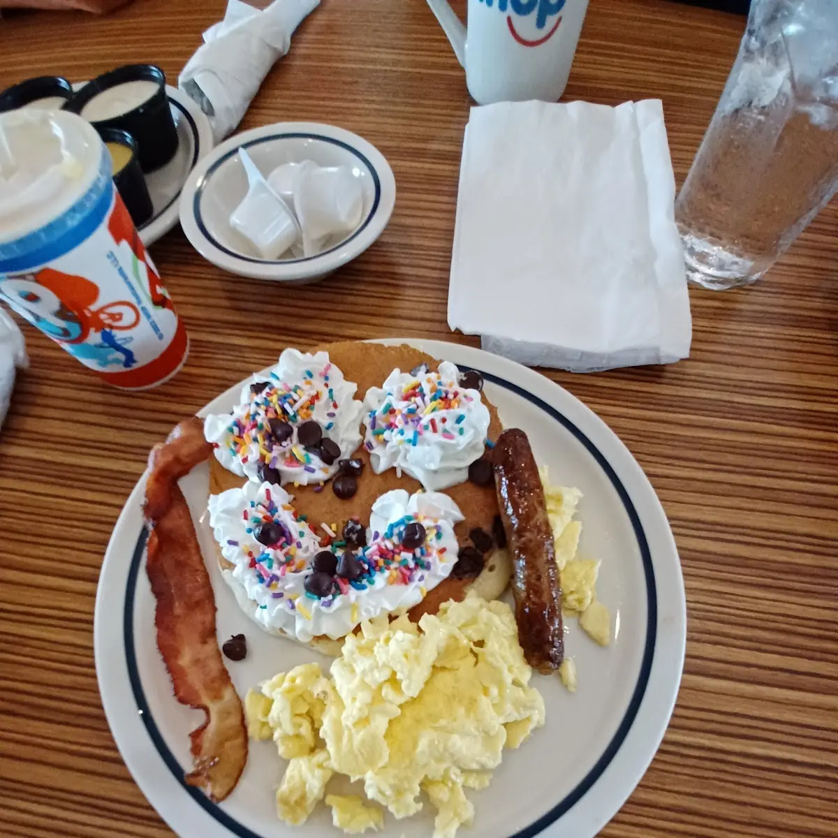 Funny Face Pancake Combo