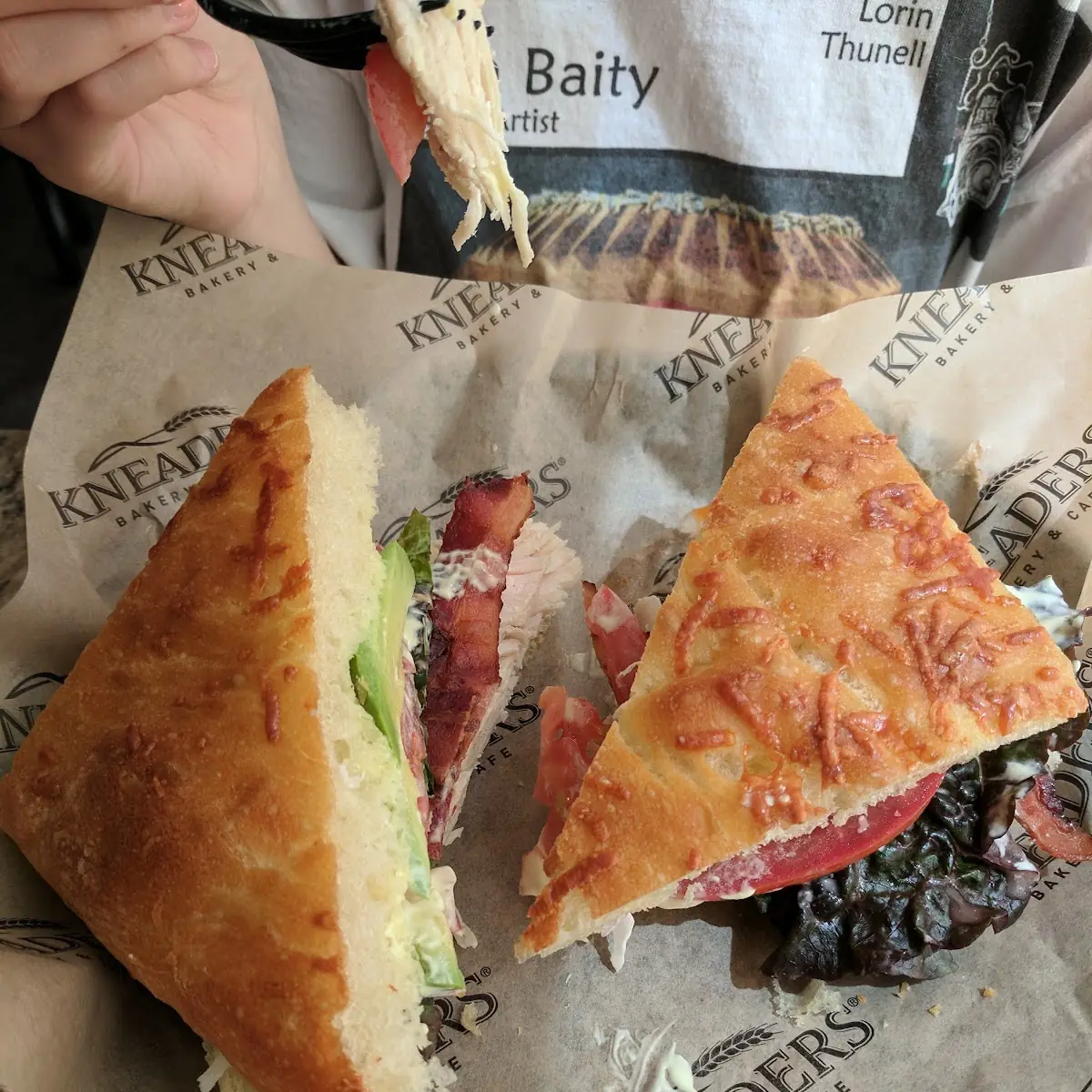 Chicken Bacon Avocado Sandwich