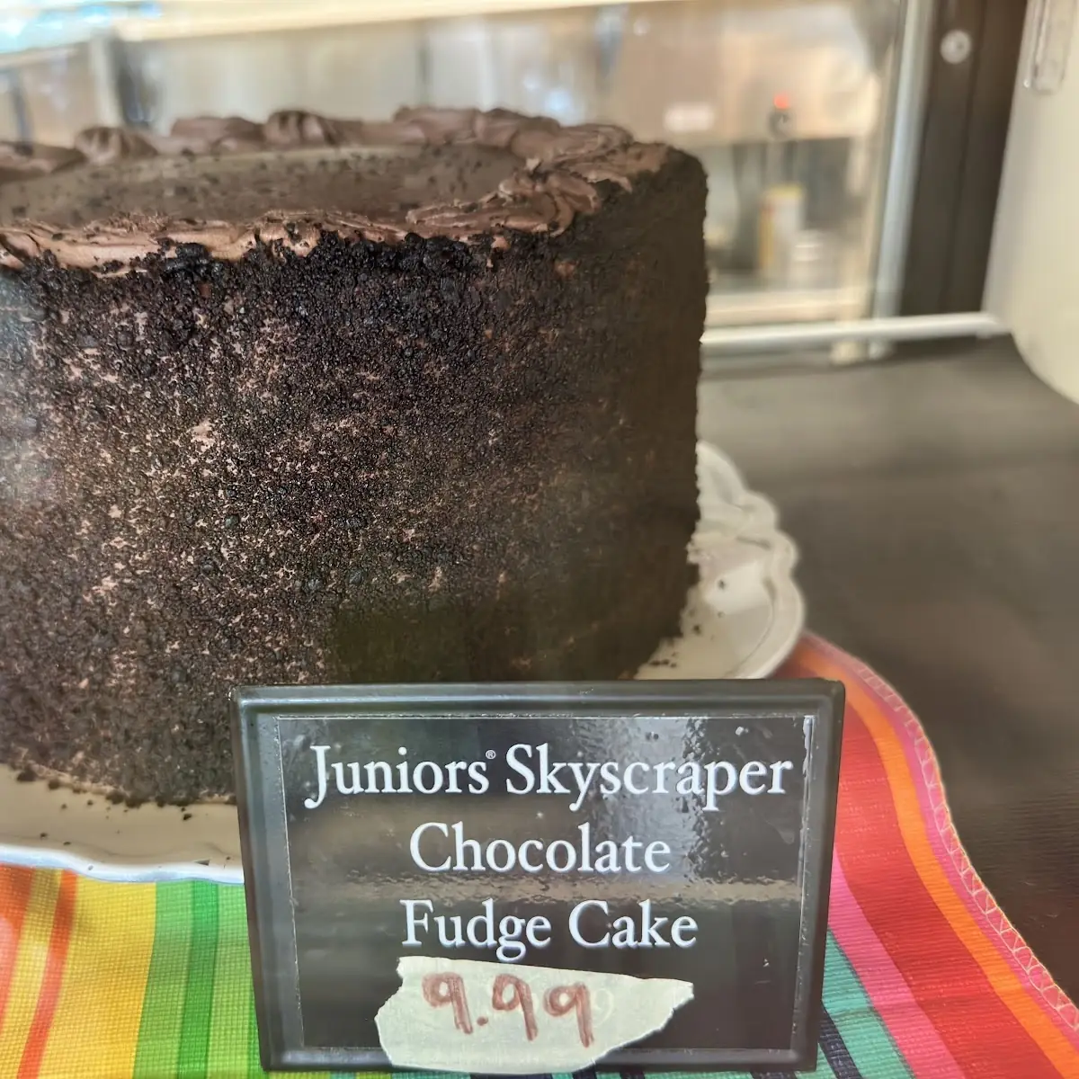 Junior's Skyscraper Chocolate Fudge Cake