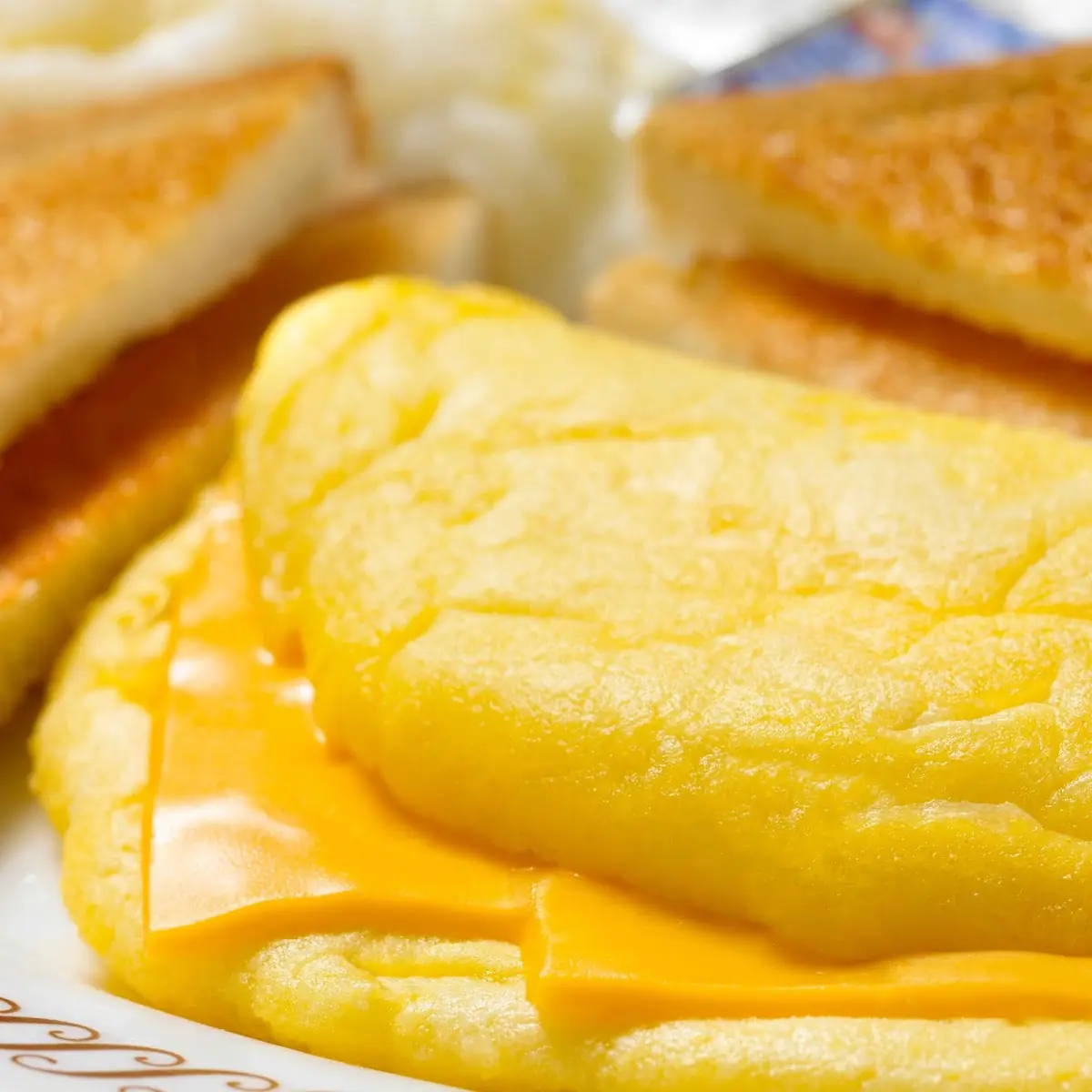 Egg & Cheese Melt Plate