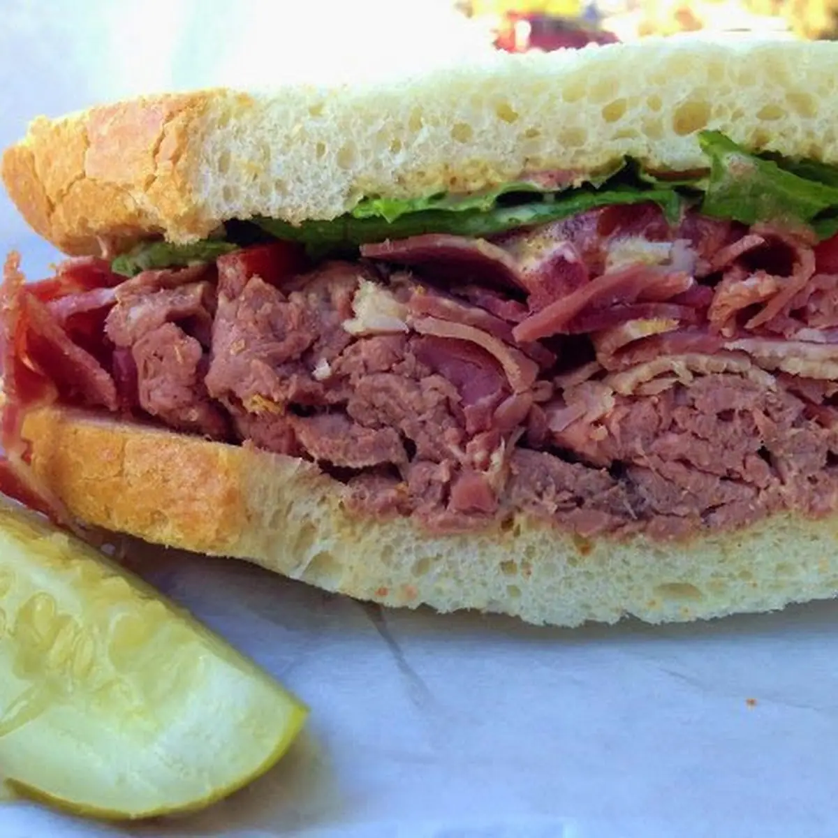 Rare Roast Beef