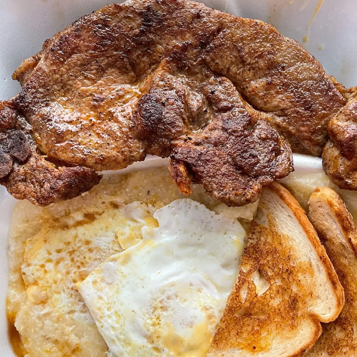 5 Pork Chop Breakfast