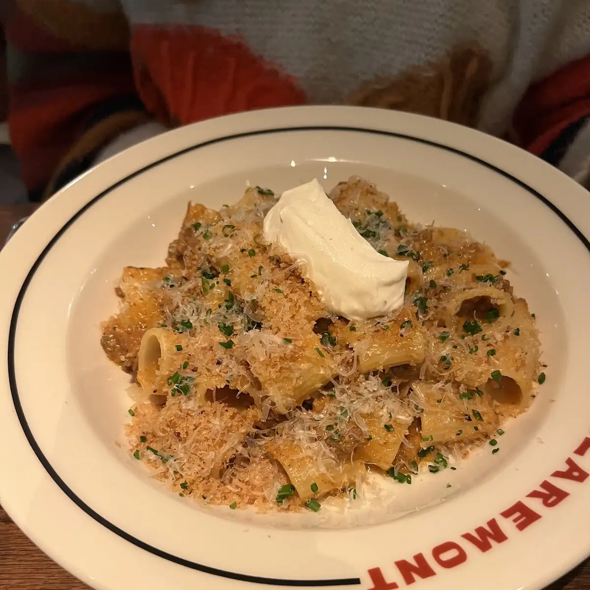 Rigatoni Bolognese