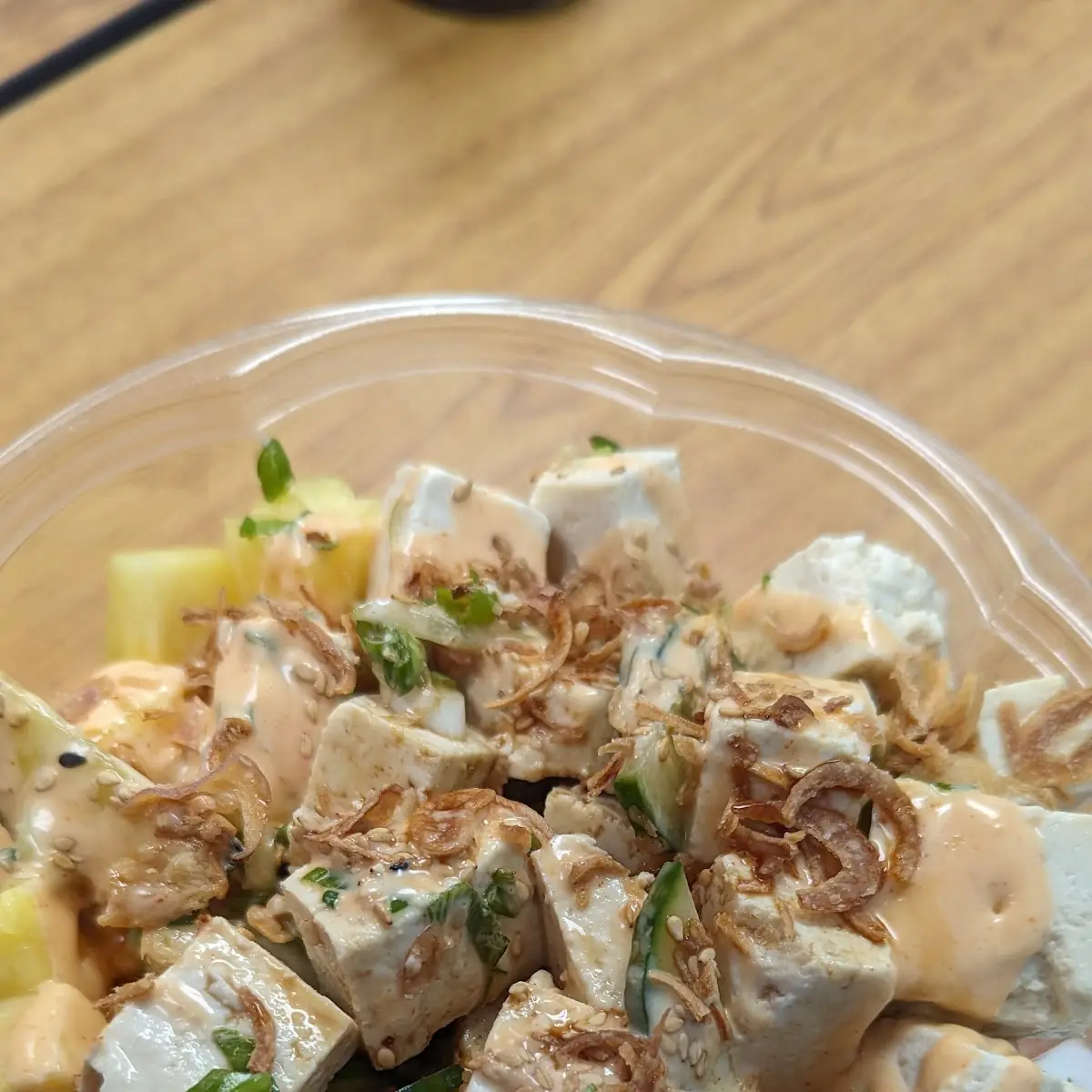 Custom Poke Bowl with Tofu
