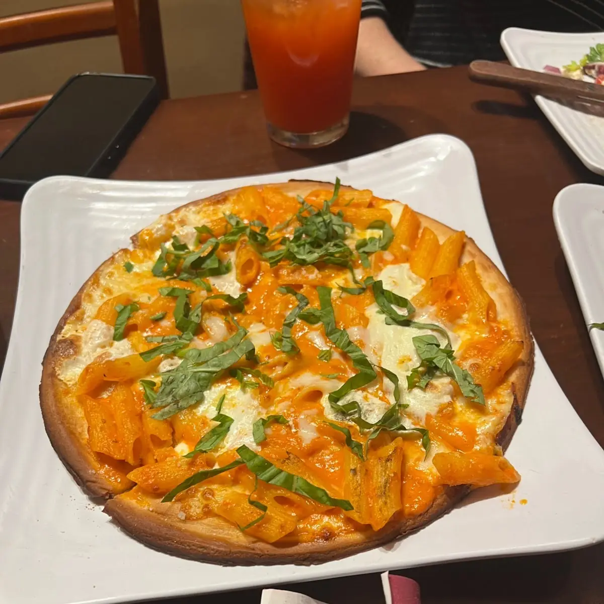 Penne Vodka Pizza