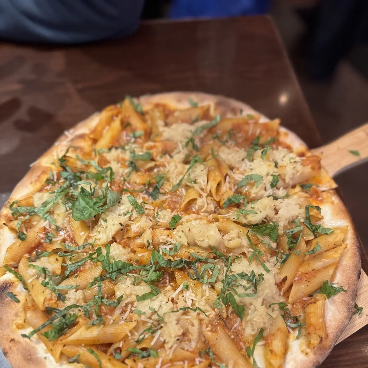 Vegan Buffalo Chicken Pizza