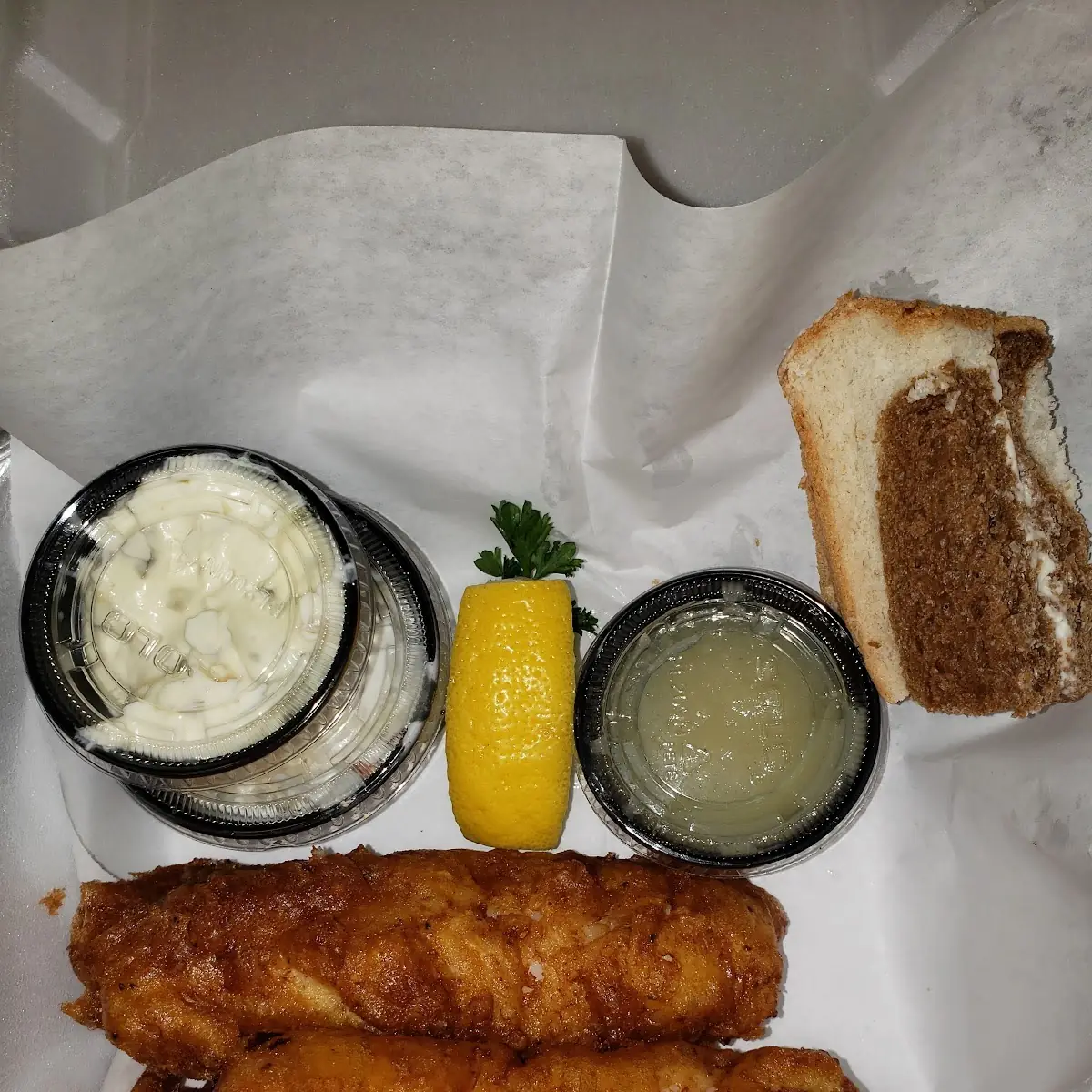 Beer Battered Cod Dinner