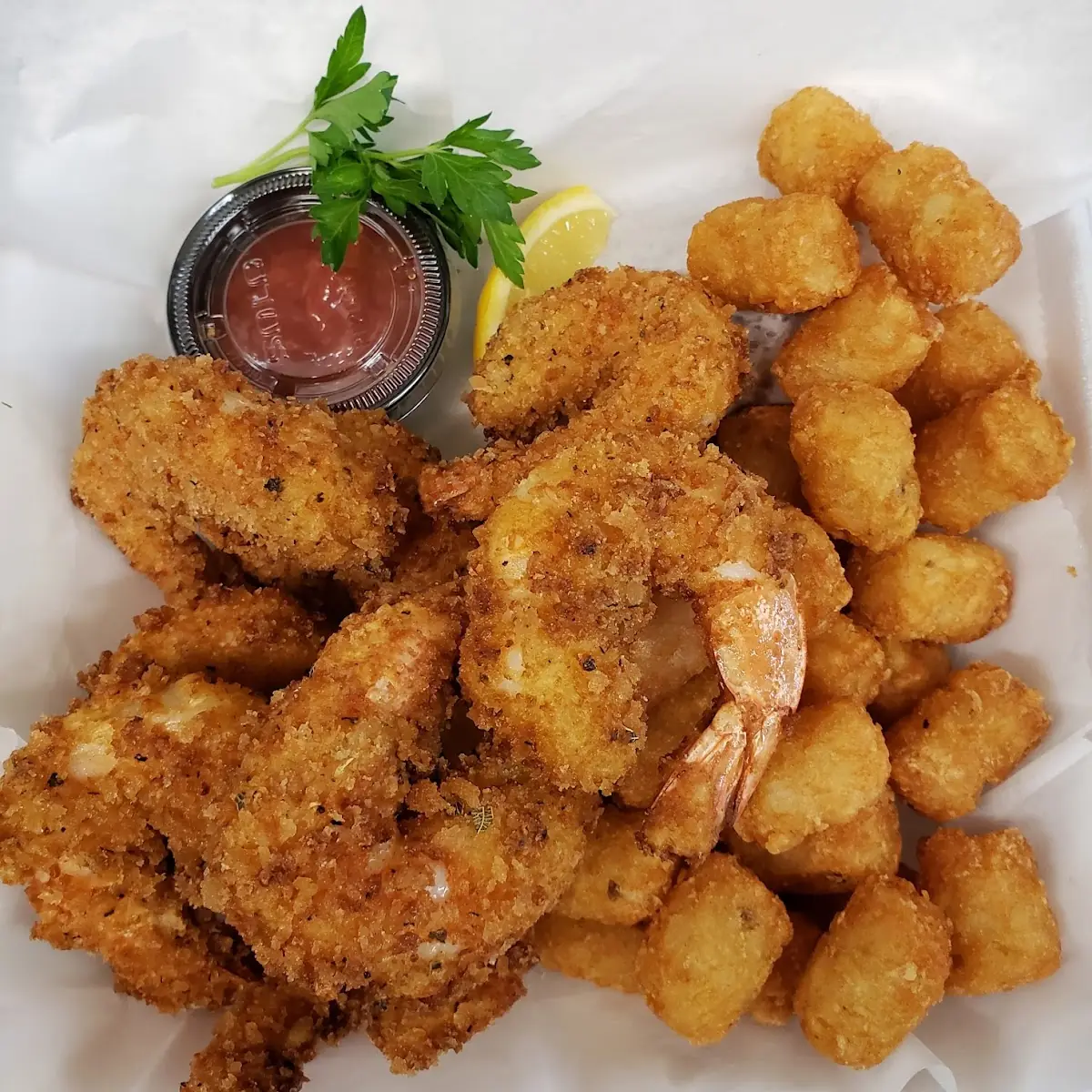 Hand Breaded Shrimp