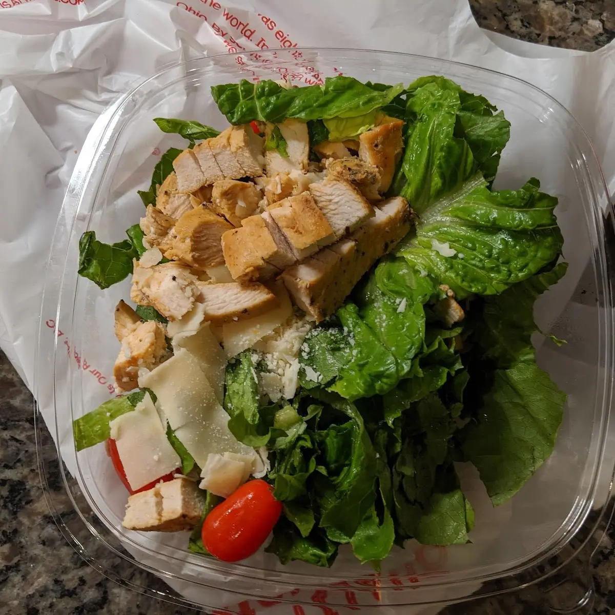 Parmesan Chicken Caesar