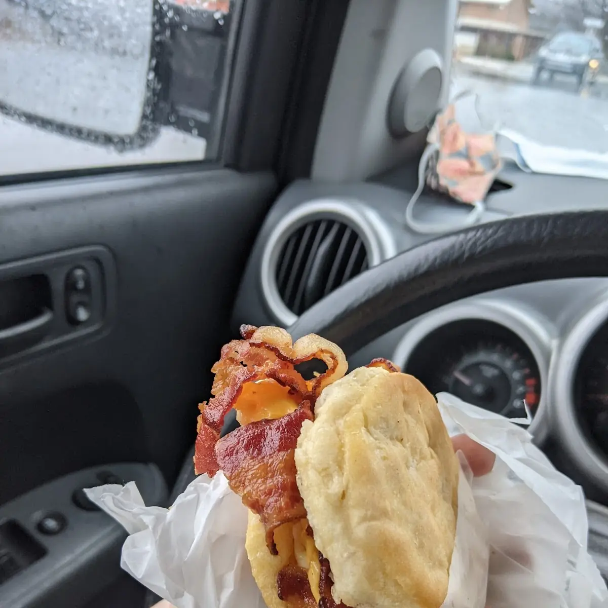 Bacon Egg and Cheese Biscuit