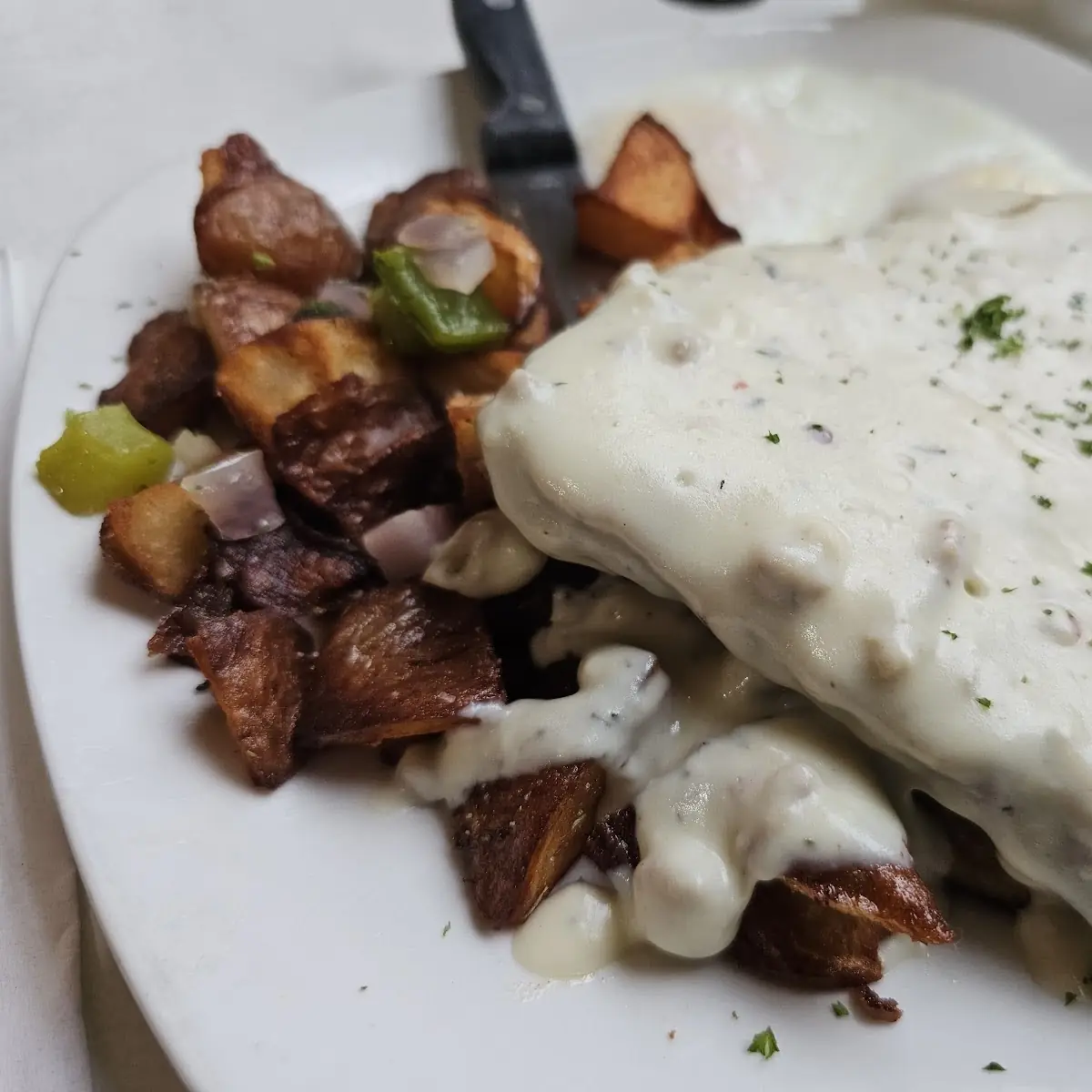 Chicken Fried Steak and Eggs Any Style