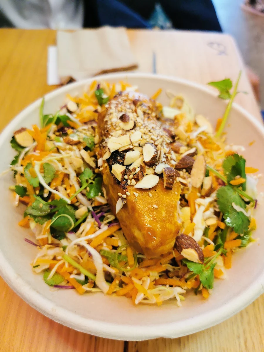 Seared Salmon Salad, FISHBOWL - North Sydney