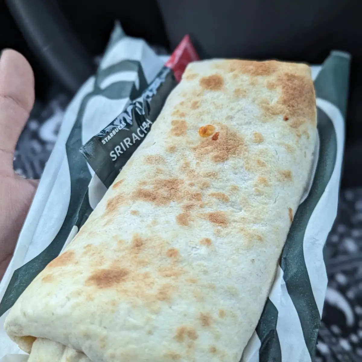 Bacon Sausage & Egg Wrap