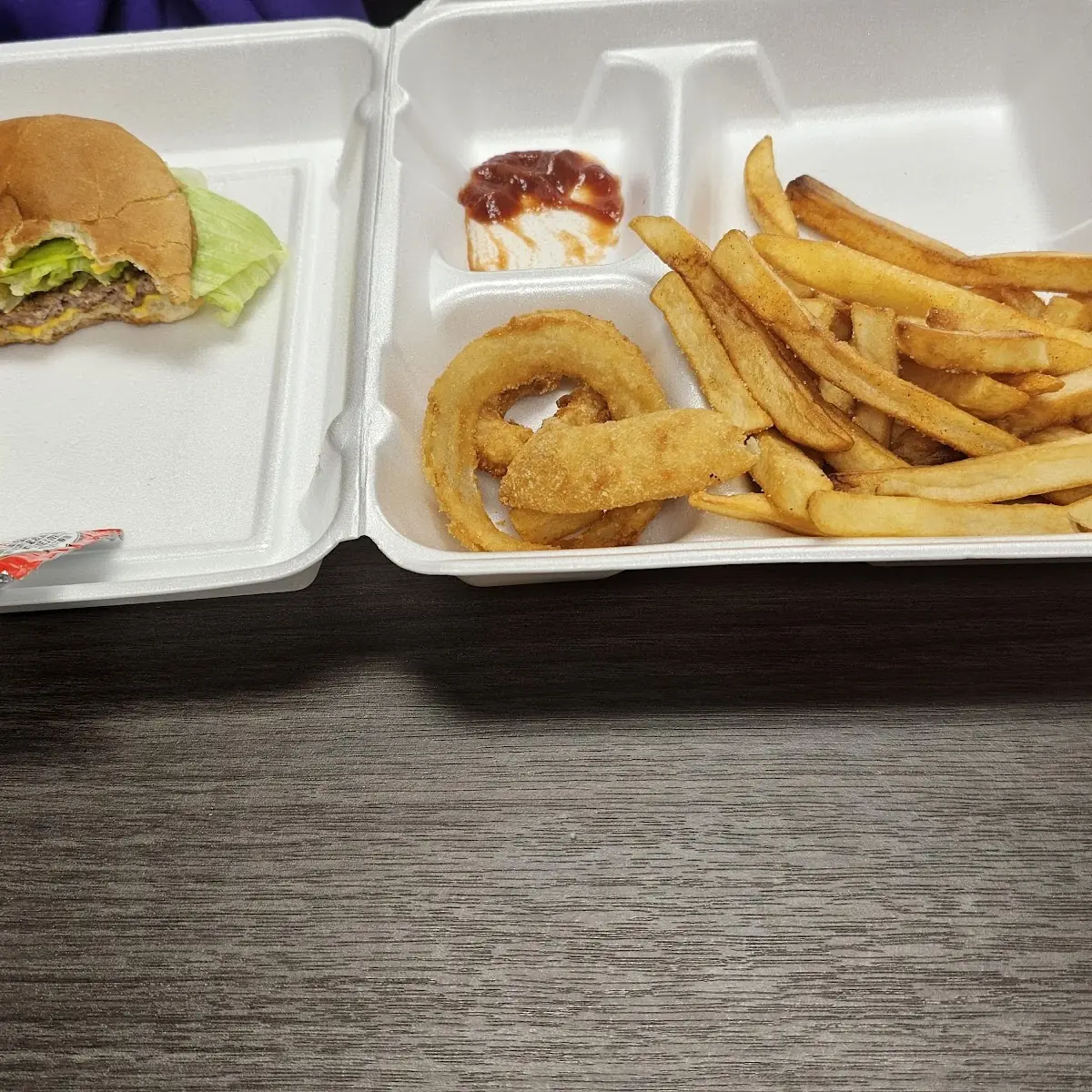 Bacon cheeseburger