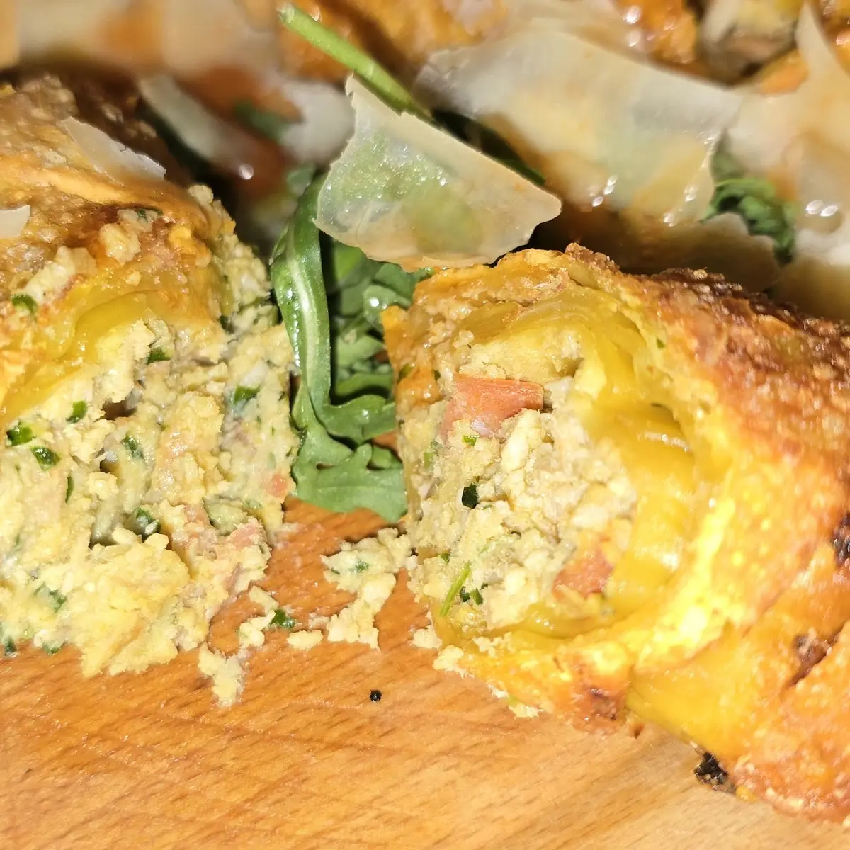 Special Meatball Sausage Egg Rolls