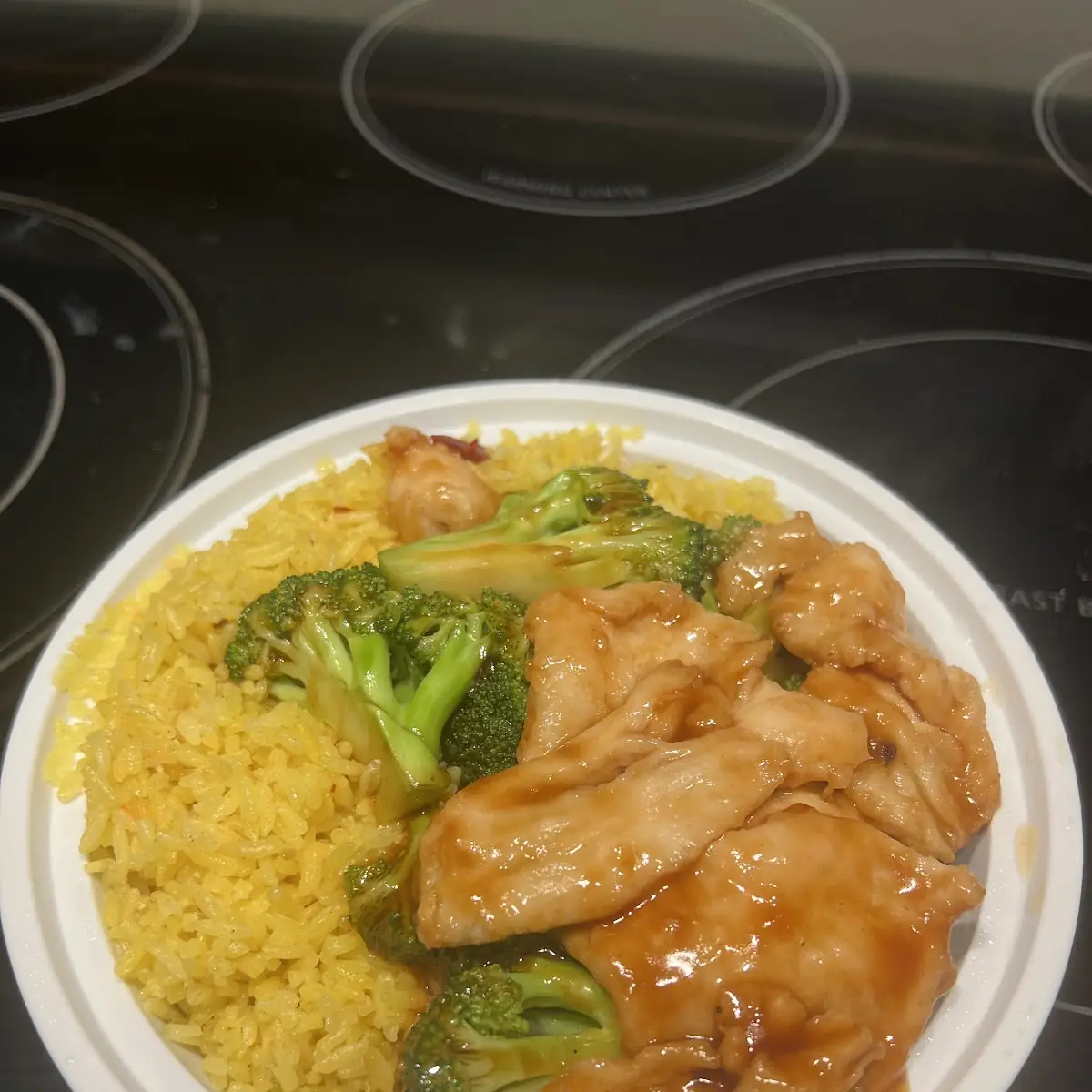 Chicken with Broccoli in Garlic Sauce