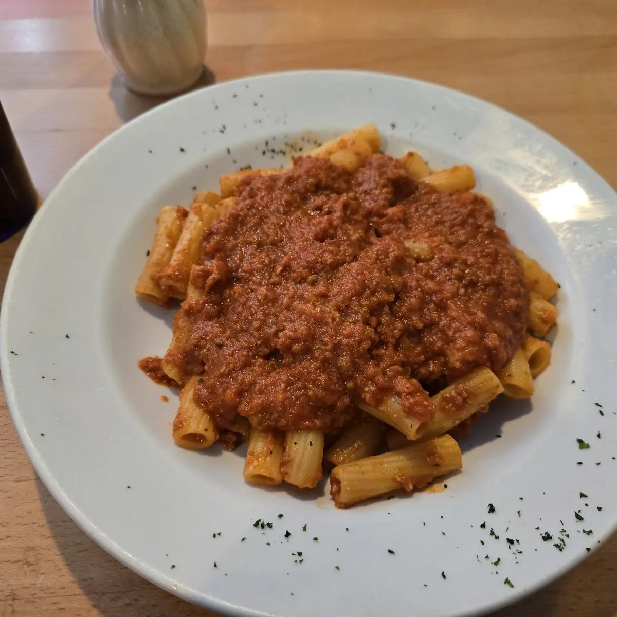 Rigatoni Bolognese