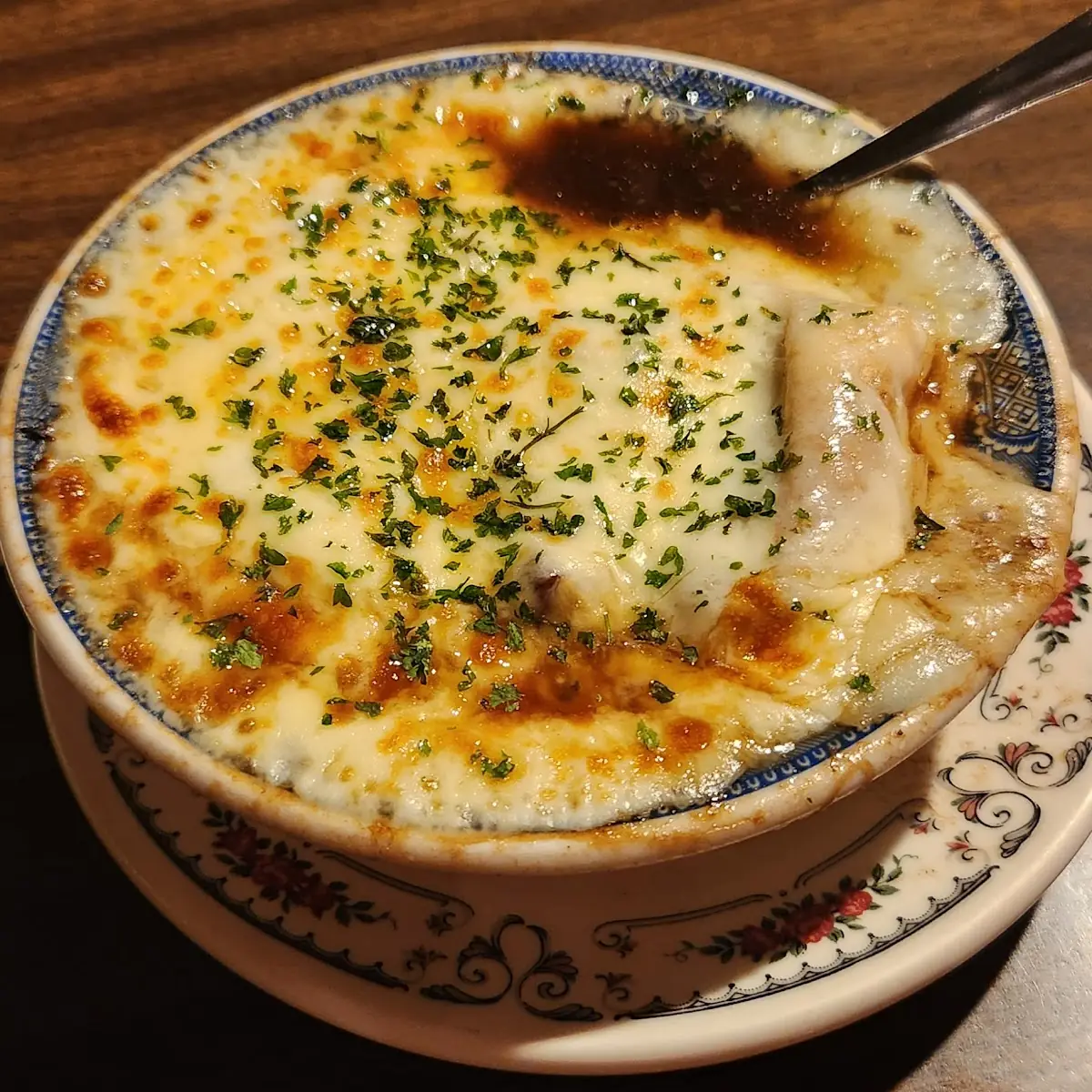Baked King's Onion Soup