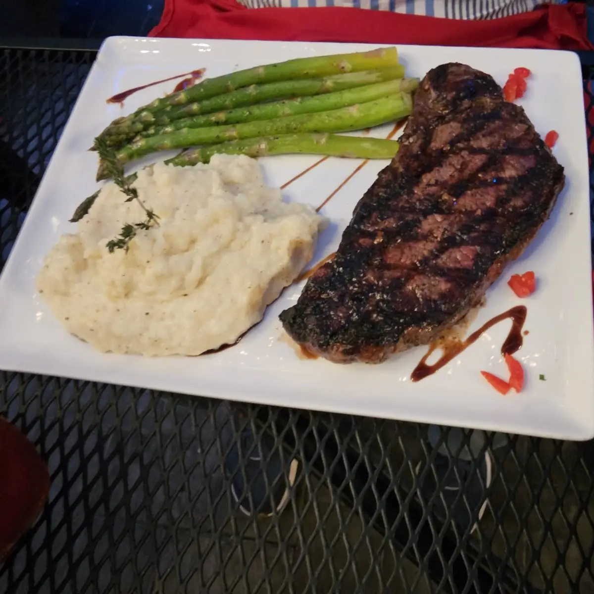 Side New York Strip Steak