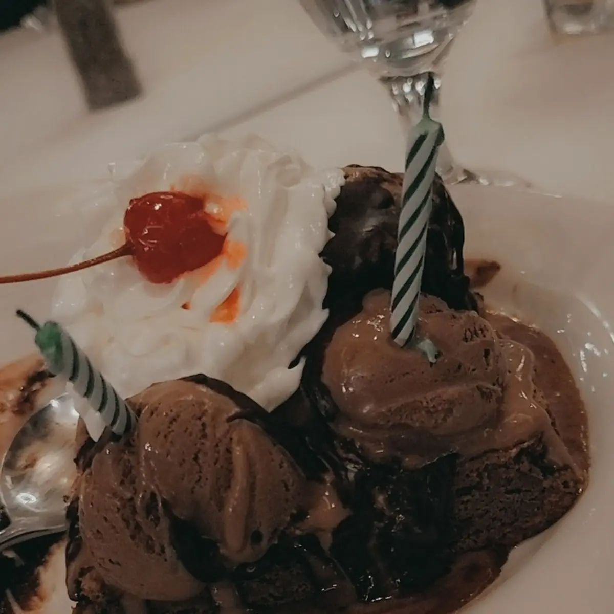 Brownie Sundae