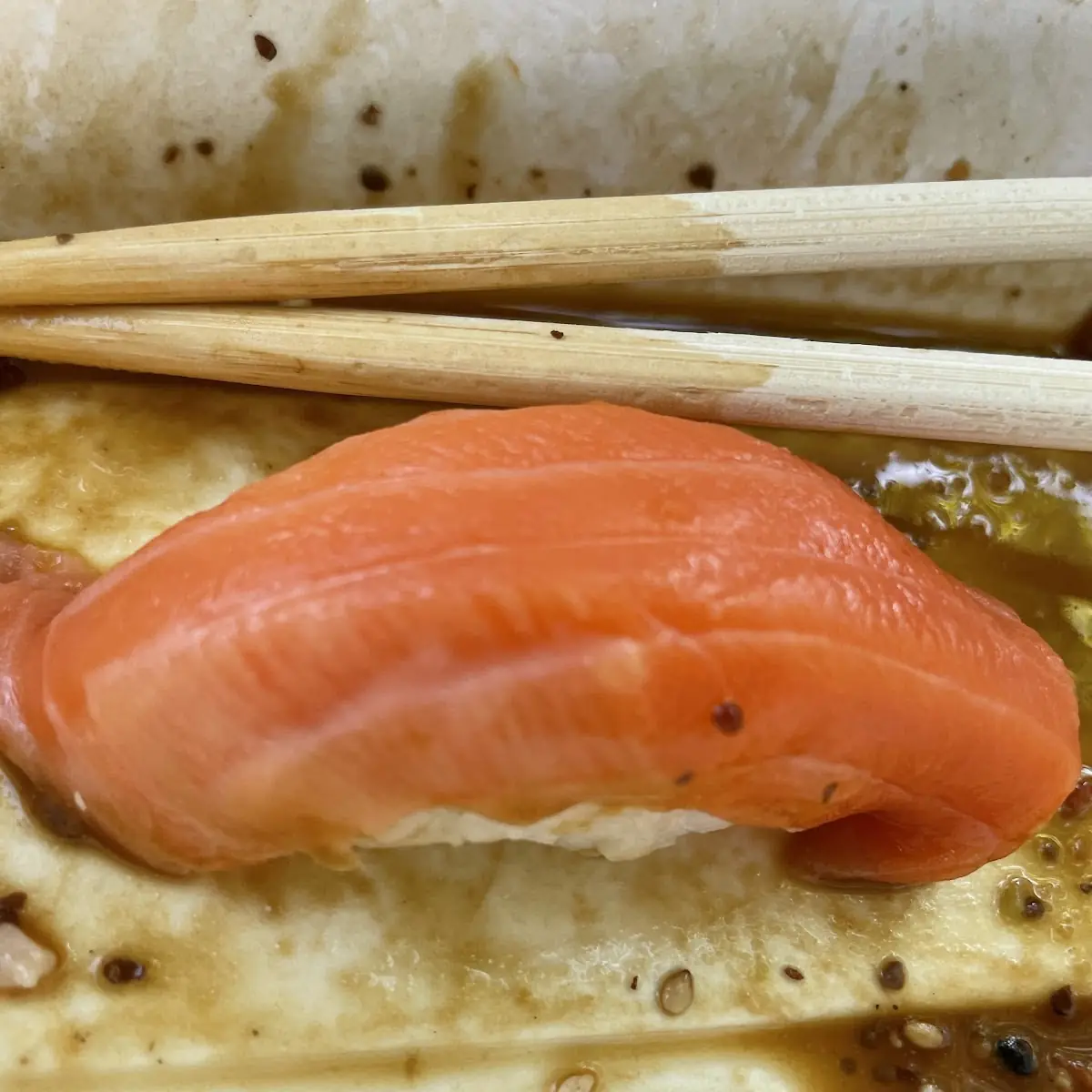 Sogkeye Salmon Nigiri
