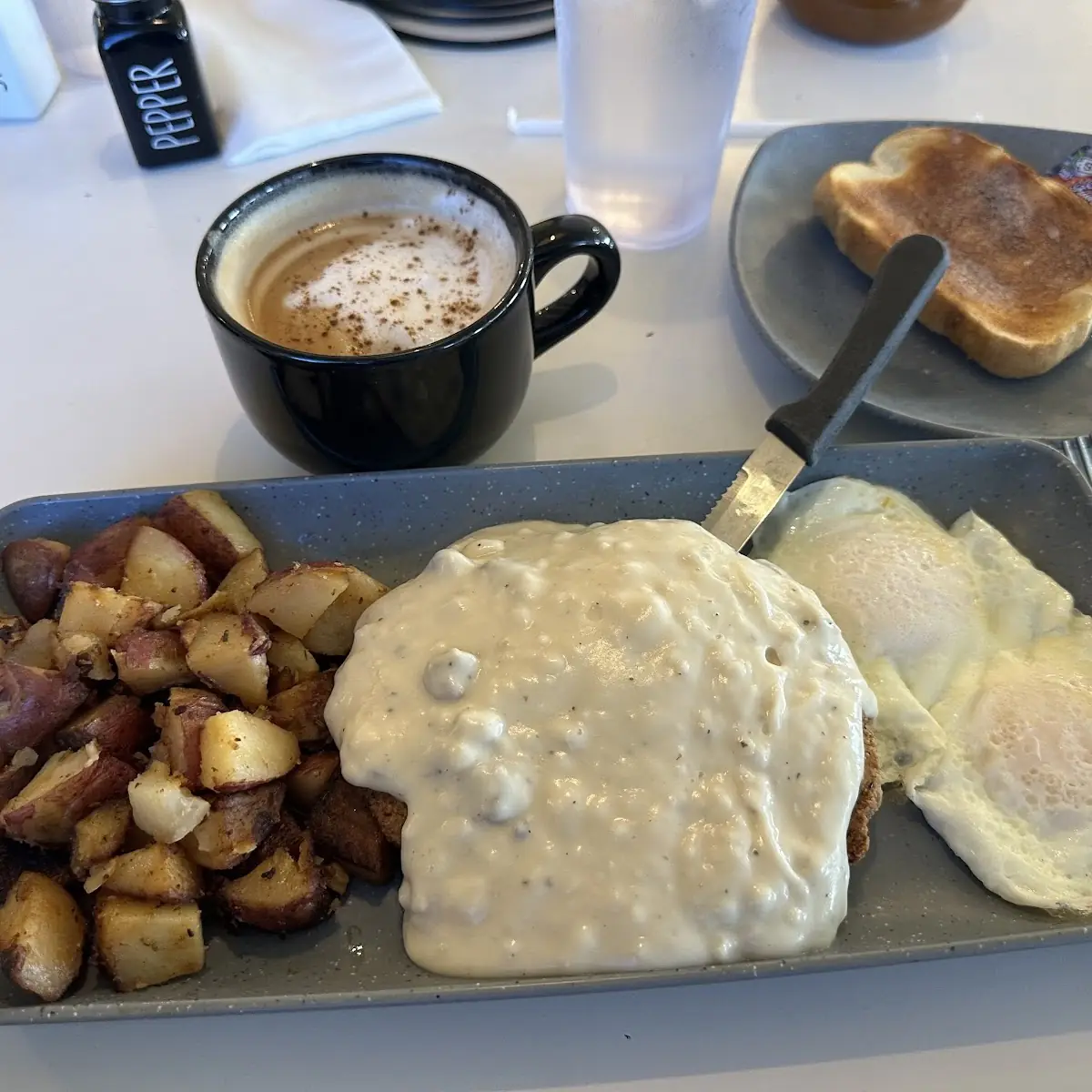 Country Fried Steak & Eggs