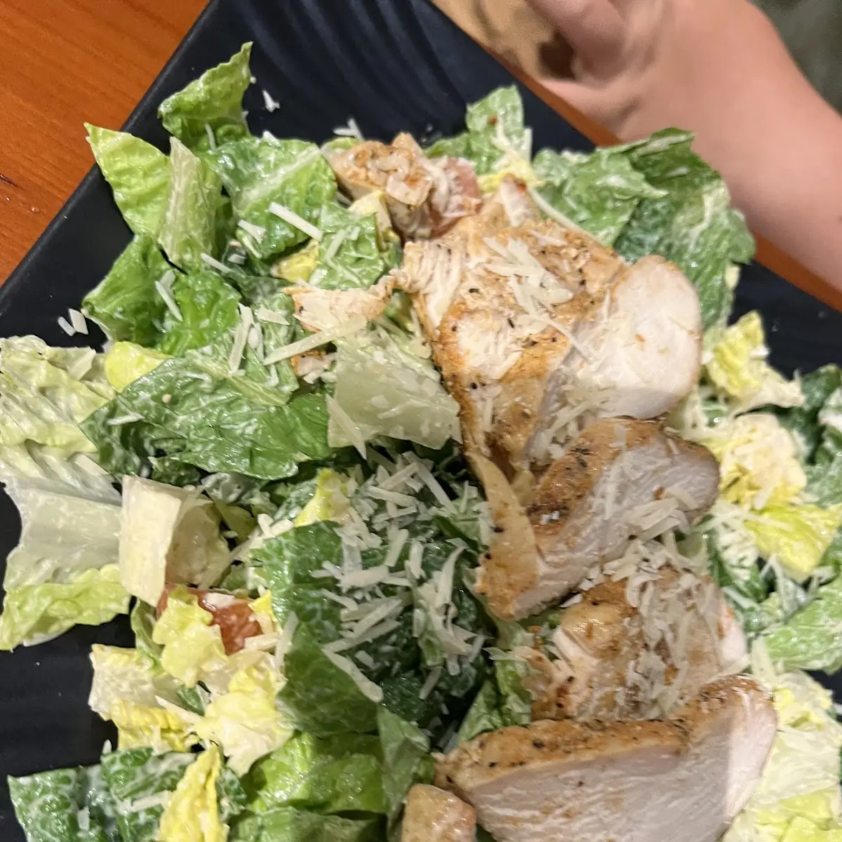 Smoked Chicken Caesar Salad