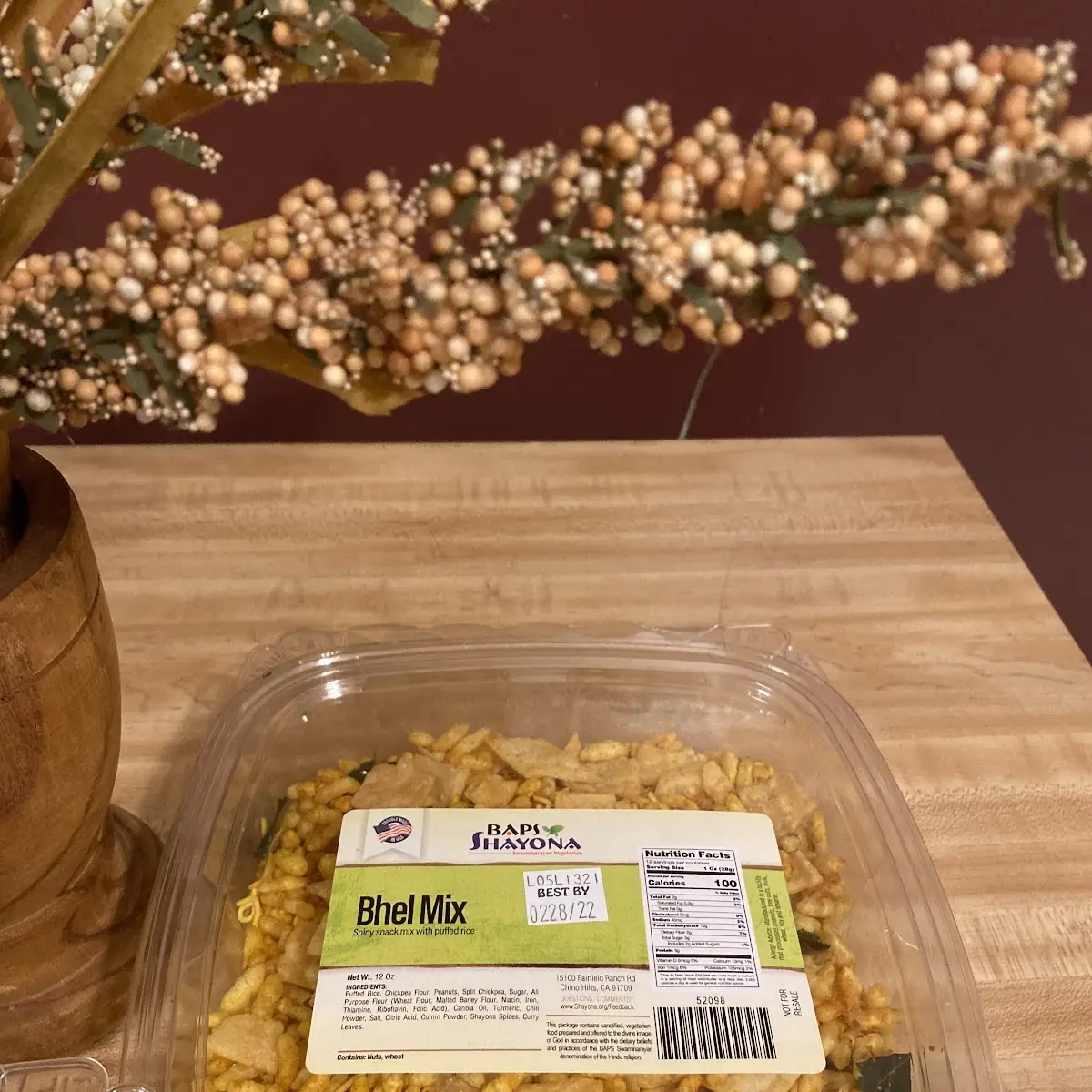 Bhel Mix Veg Curry
