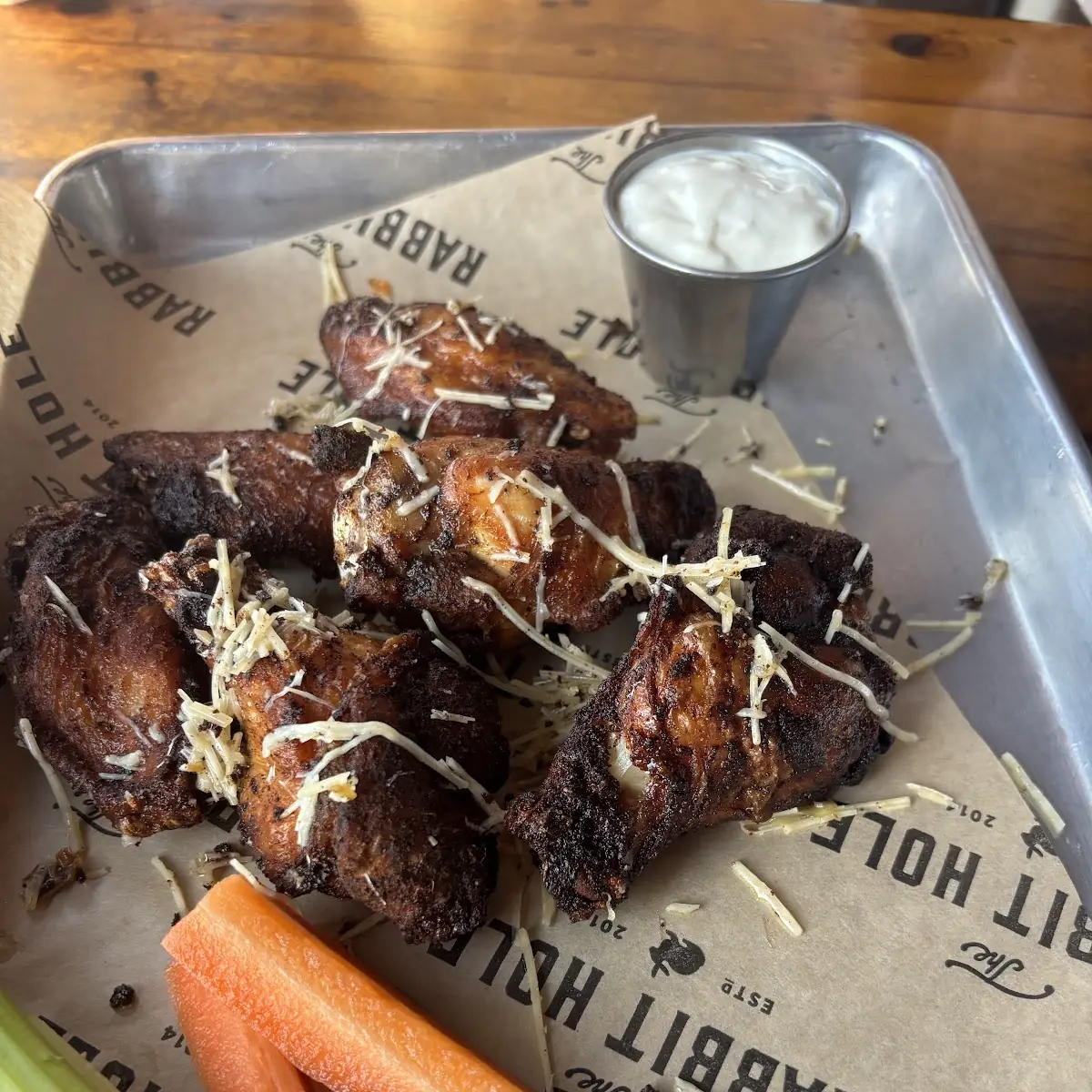 Garlic Parmesan Wings