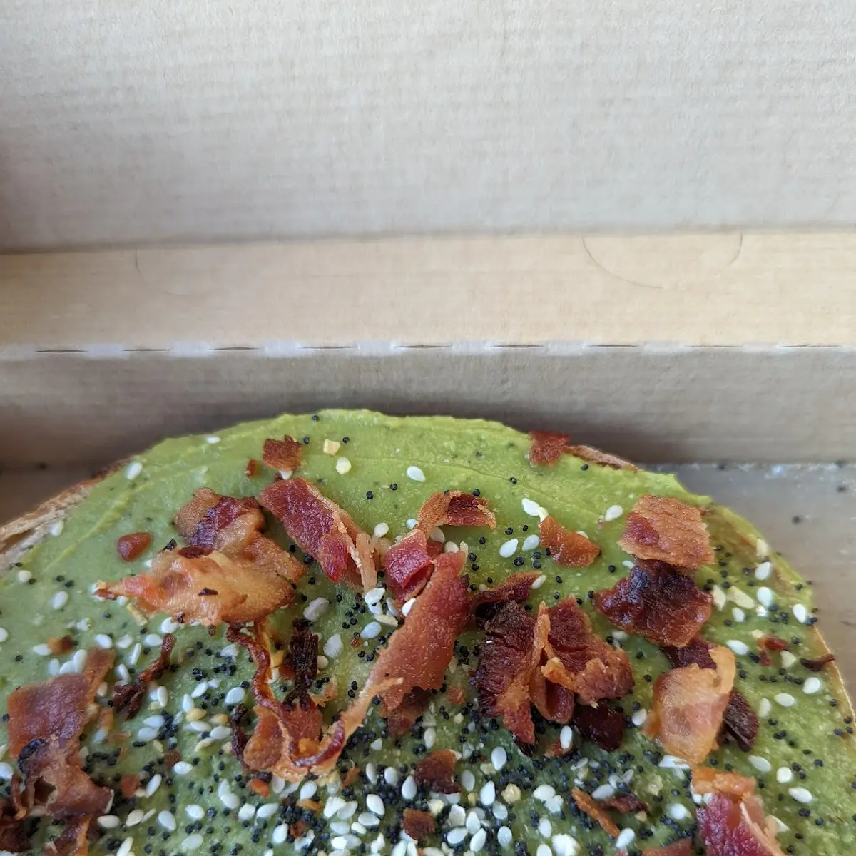 Avocado Toast with Bacon