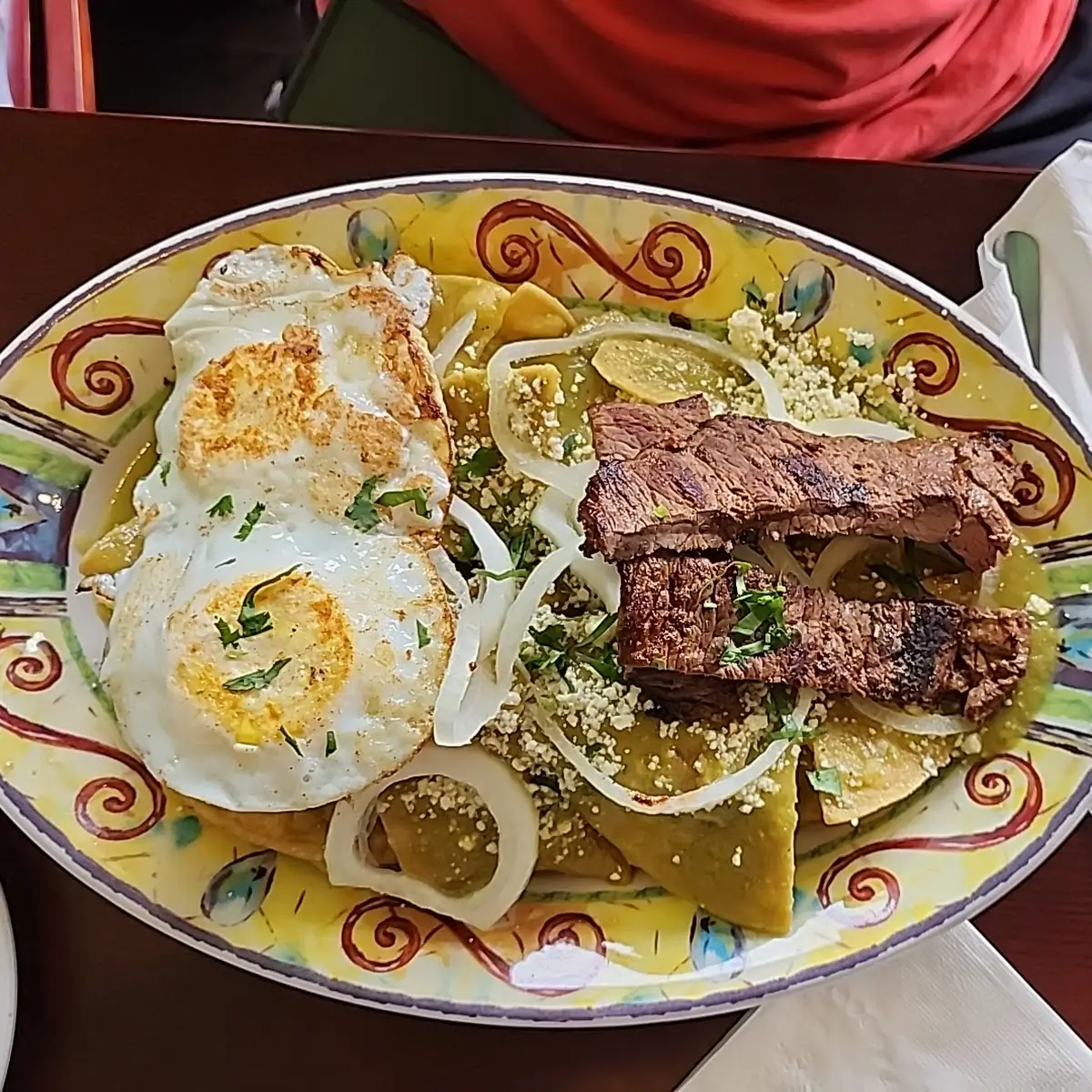 Chilaquiles En Salsa Verde